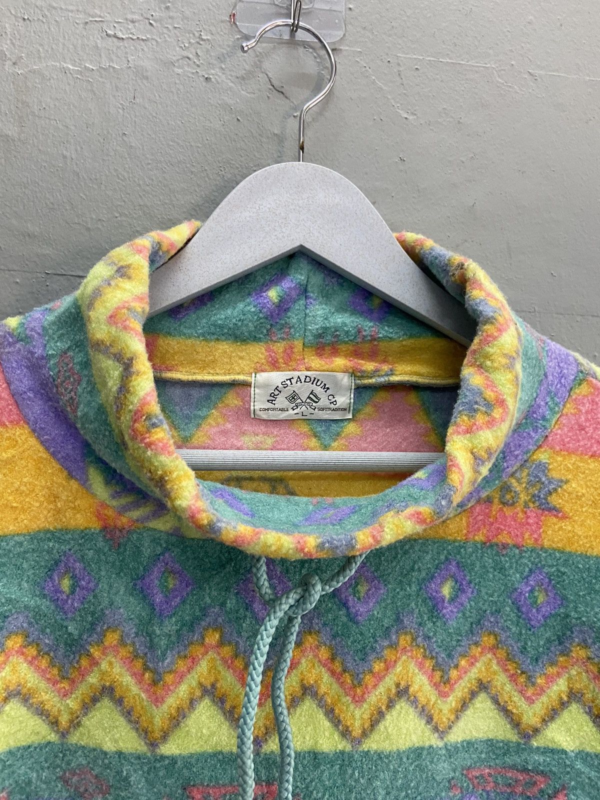 Japanese Brand ART STADIUM CP FLEECE SWEATER Size US L / EU 52-54 / 3 - 3 Thumbnail