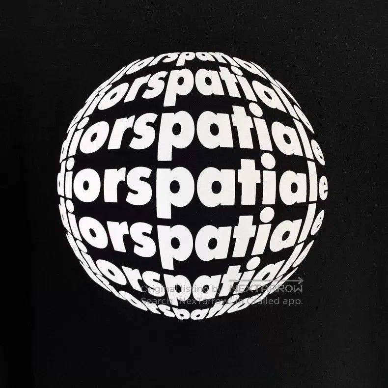 Dior Dior Black universal letter print cotton round-neck short- Size S / US 4 / IT 40 - 5 Thumbnail