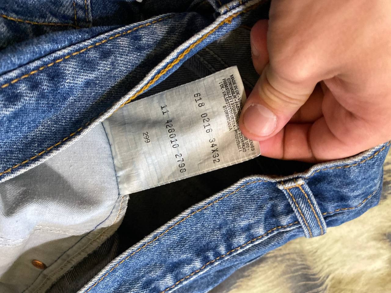 Levi's Vintage Levi's 618 02 Straight Fit Denim Jeans Size 34 Size US 34 / EU 50 - 3 Thumbnail