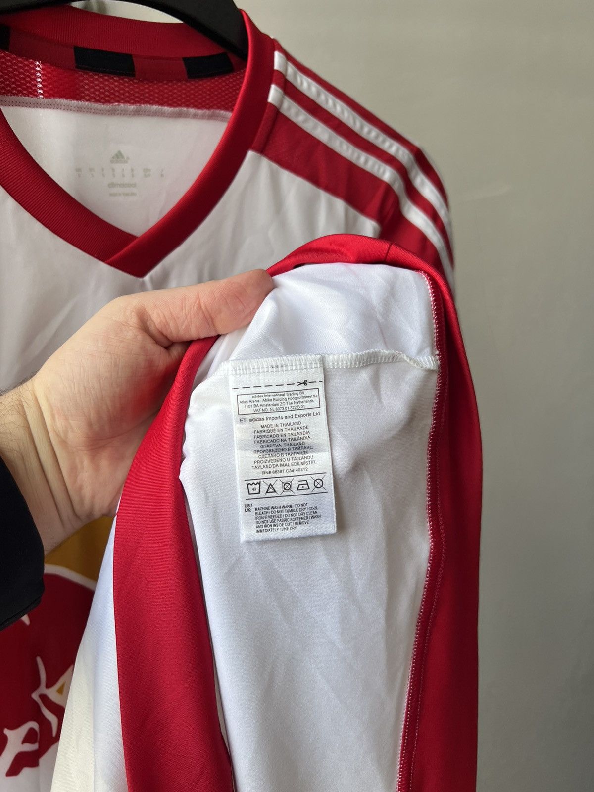 Adidas 2016/17 Red Bull New York Home soccer football jersey shirt Size US S / EU 44-46 / 1 - 8 Thumbnail