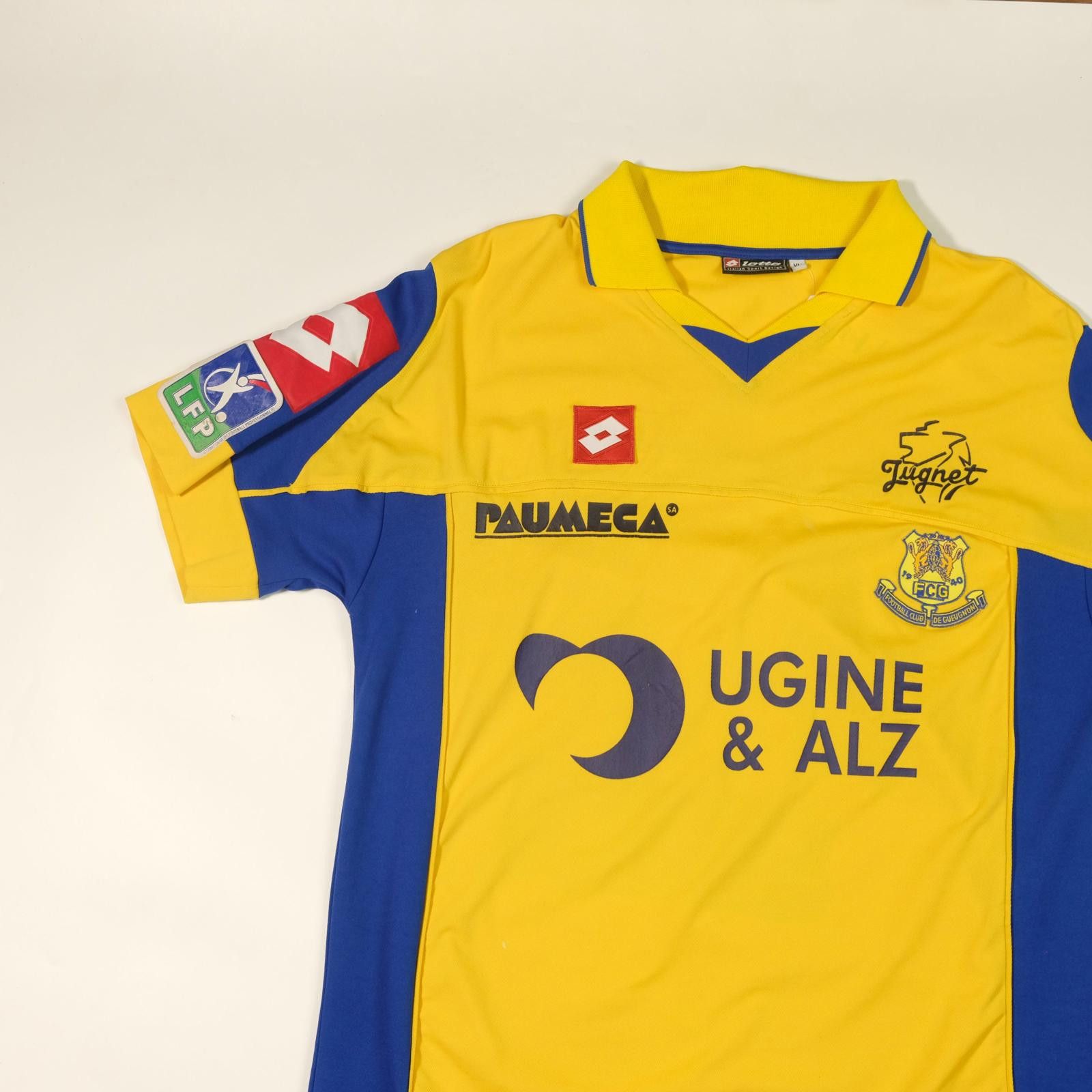 Lotto Sport 2003/04 Gueugnon Home Shirt (L) Size US L / EU 52-54 / 3 - 3 Thumbnail