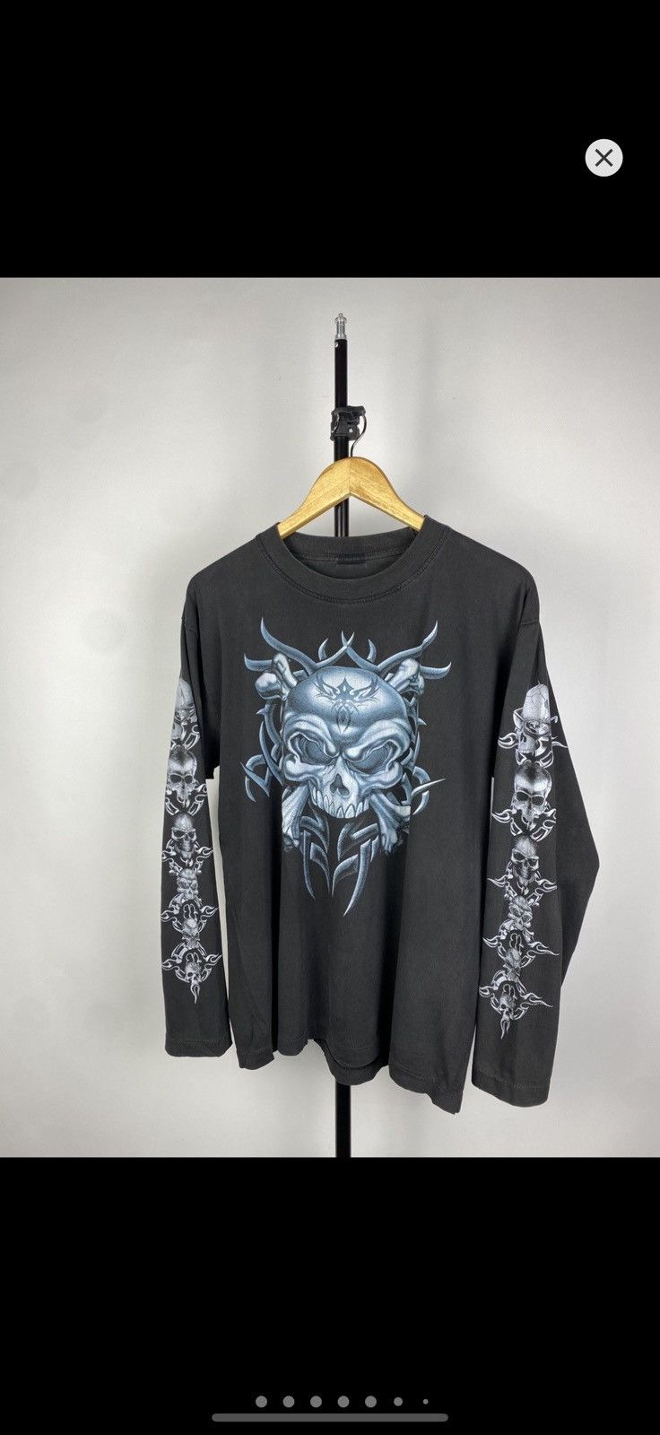 Other Bundle: Vintage Leather Tie + Skull Longsleeve + Ushanka Hat Size ONE SIZE - 1 Thumbnail