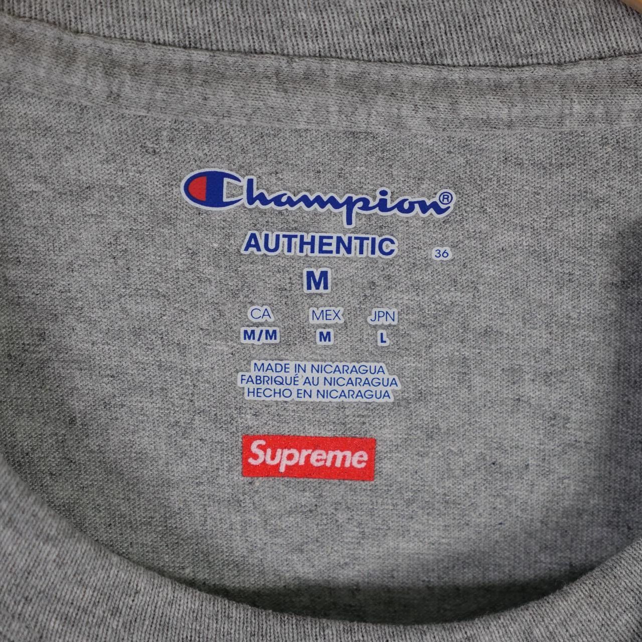 Champion × Supreme NWT Supreme x Champion L/S Tee Size US M / EU 48-50 / 2 - 4 Thumbnail