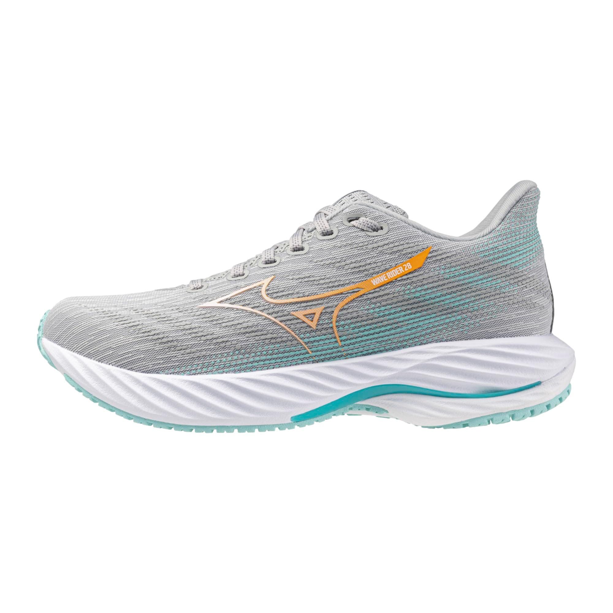 Mizuno Wave Rider 28 Harbor Mist / White J1GD240372 Size US 7.5 / IT 37.5 - 1 Thumbnail
