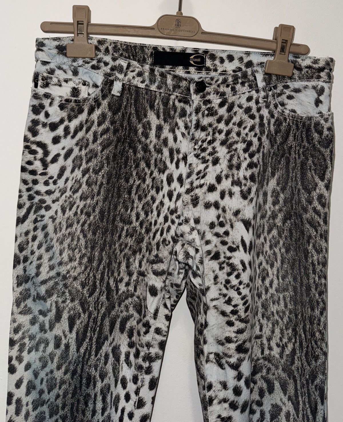 Just Cavalli × Vintage RARE Vintage Just Cavalli Animal Print Denim Set Size M / US 6-8 / IT 42-44 - 9 Thumbnail