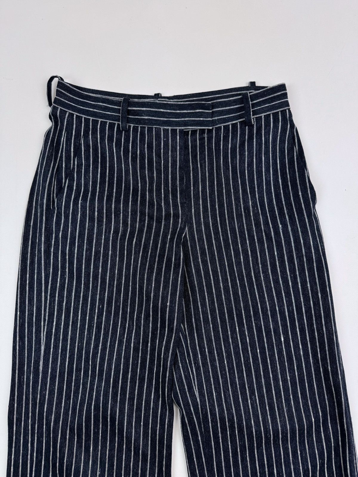 Circolo 1901 Circolo 1901 Luxury Striped Wide Leg Women’s Trousers Pants Size 27" / US 4 / IT 40 - 5 Thumbnail