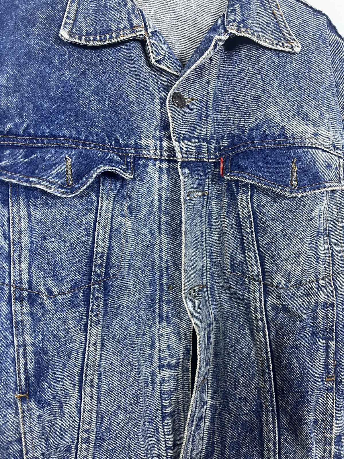 Levi's Vintage Levi’s Denim Jacket Acid Wash Jean Jacket 90’s Size US L / EU 52-54 / 3 - 6 Thumbnail