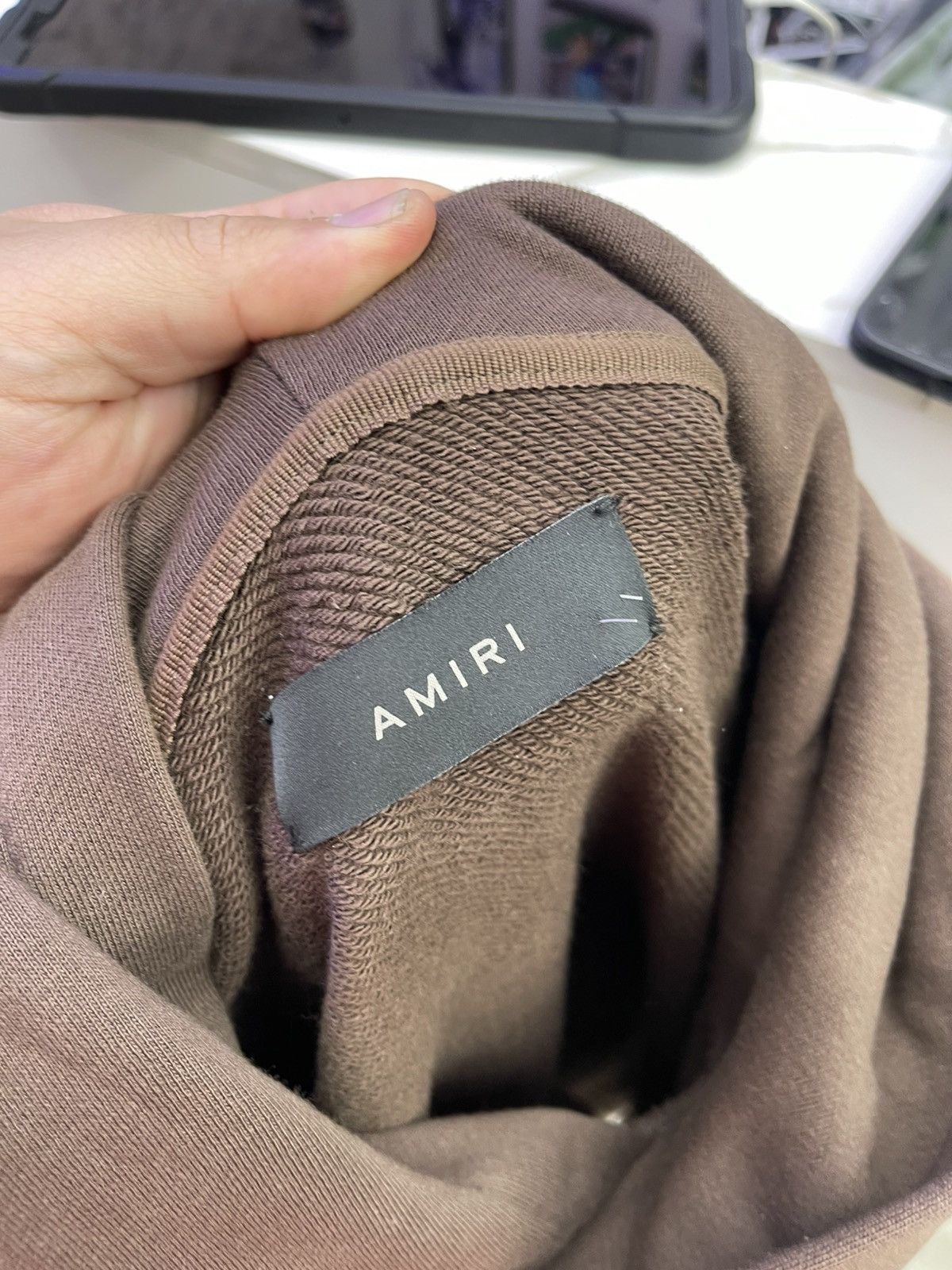 Amiri Amiri “MA bar” hoodie (brown) Size US XXL / EU 58 / 5 - 3 Thumbnail