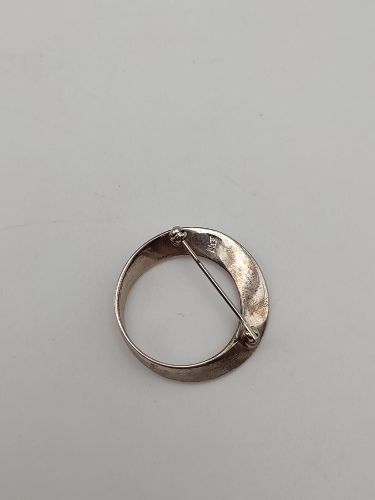 Other James Avery Mobius Twist Circle Brooch 925 Retired Size ONE SIZE - 5 Thumbnail