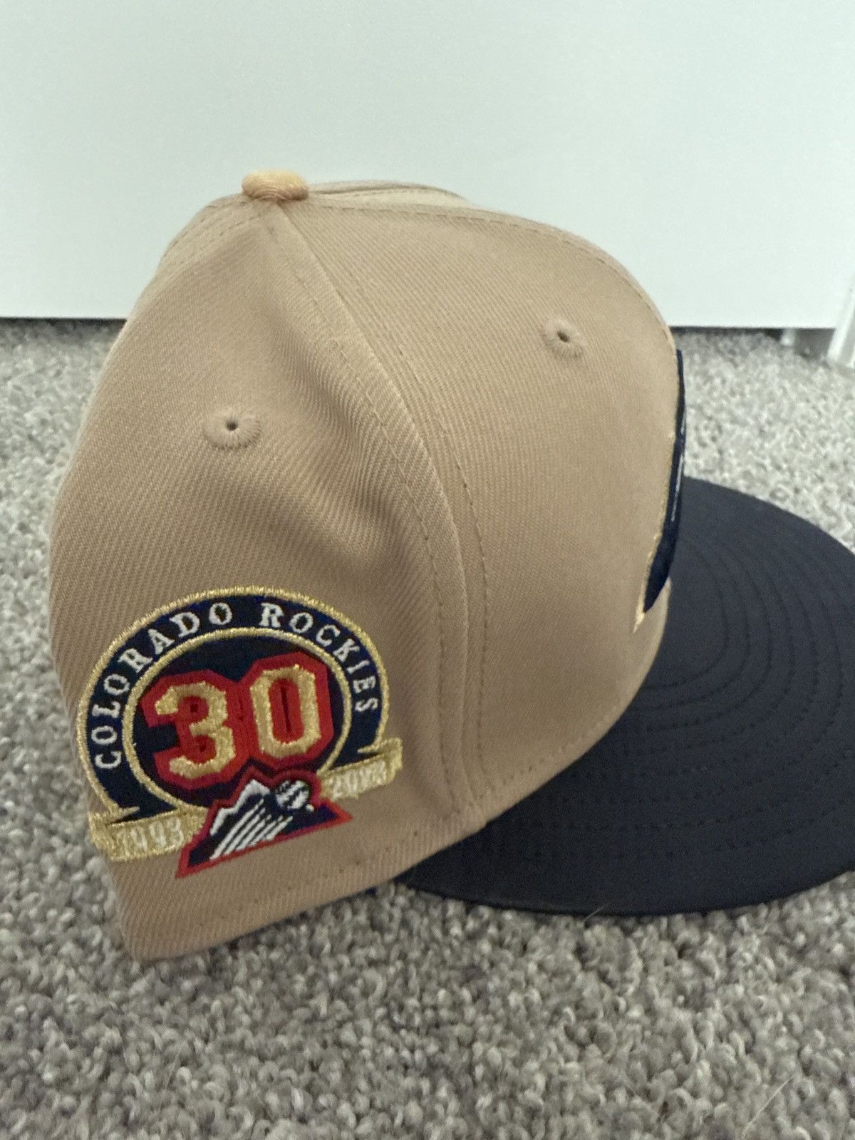 New Era Colorado Rockies Fitted Hat Size ONE SIZE - 2 Thumbnail