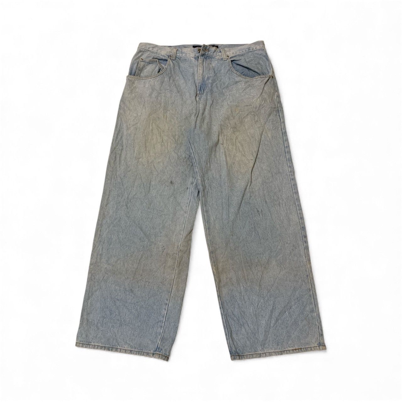 Vintage VINTAGE 90s L.A GATE BAGGY DENIM PANTS Size US 42 / EU 58 - 1 Thumbnail