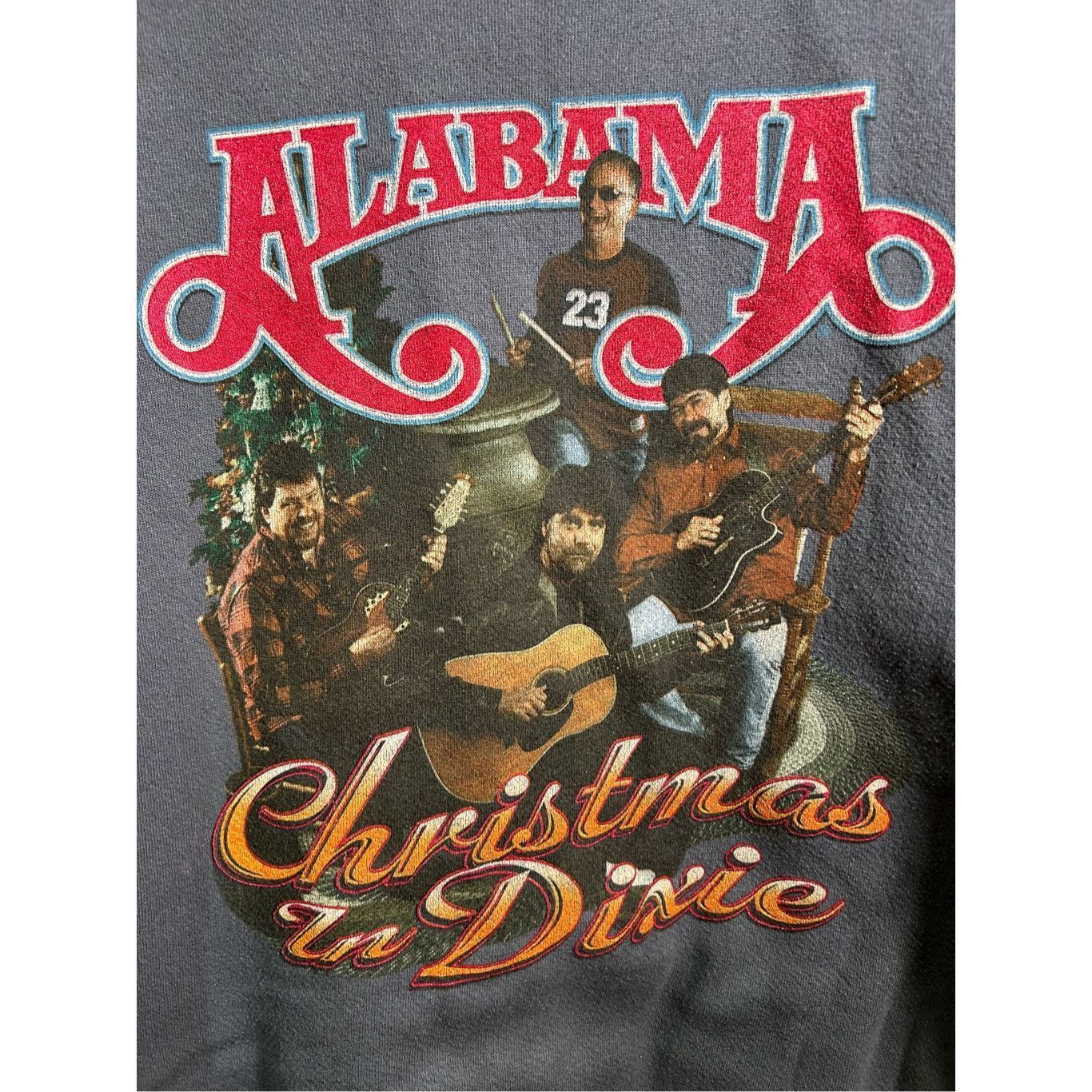 Vintage Vintage 1990s Alabama Christmas and Dixie rare Lee sweatshirt promo Size US M / EU 48-50 / 2 - 2 Thumbnail