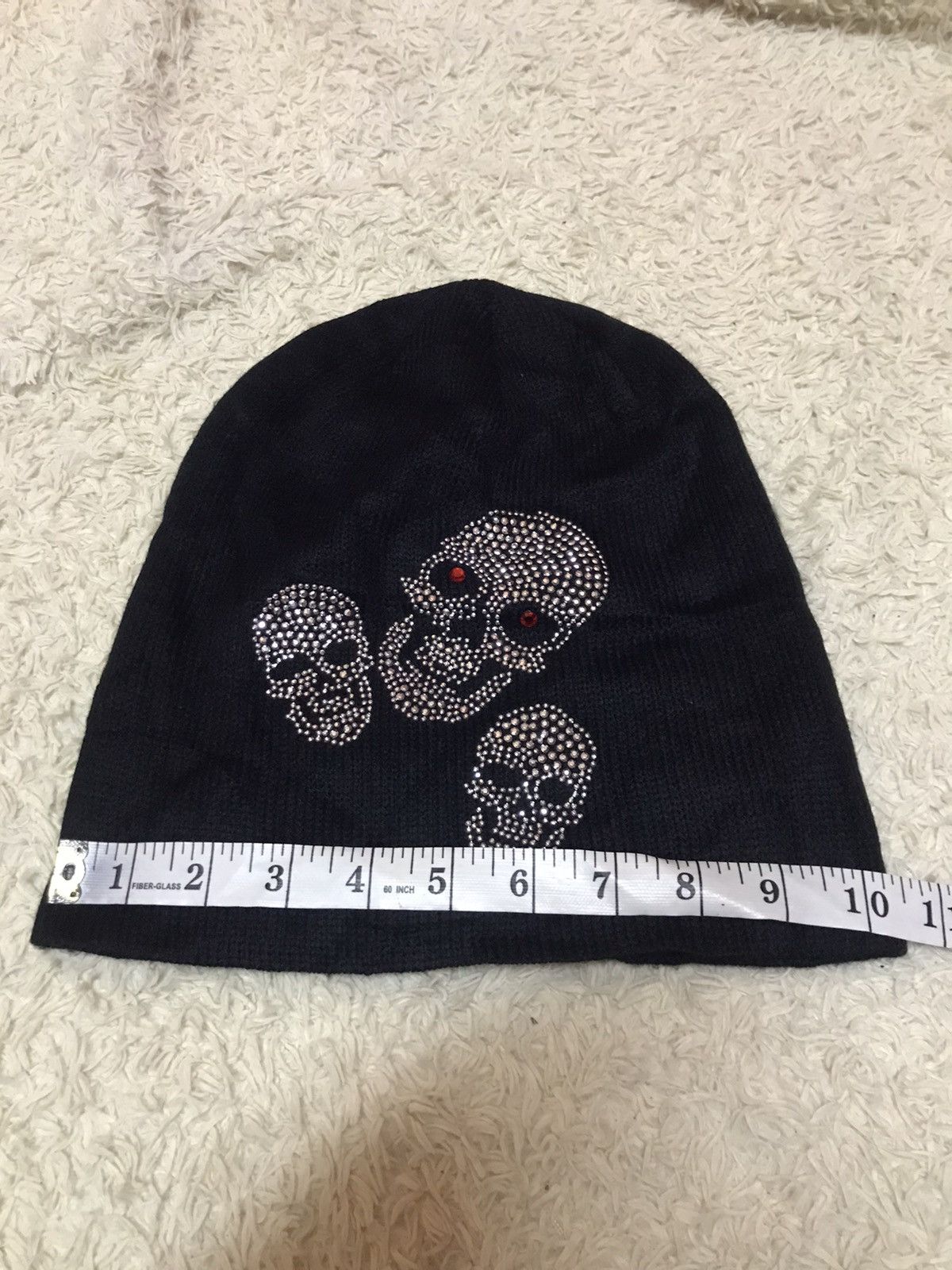 Japanese Brand × Seditionaries ‼️JAPANASE BRAND SKULLS BEANIE VERY RARE‼️ Size ONE SIZE - 4 Thumbnail
