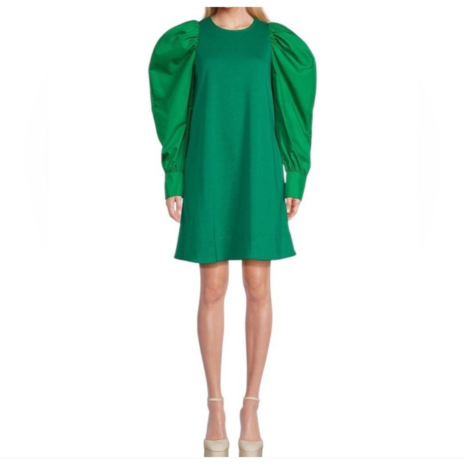 Other NWT Women's Area Stars Woven Puff Sleeve A-line Dress, M Size M / US 6-8 / IT 42-44 - 1 Preview