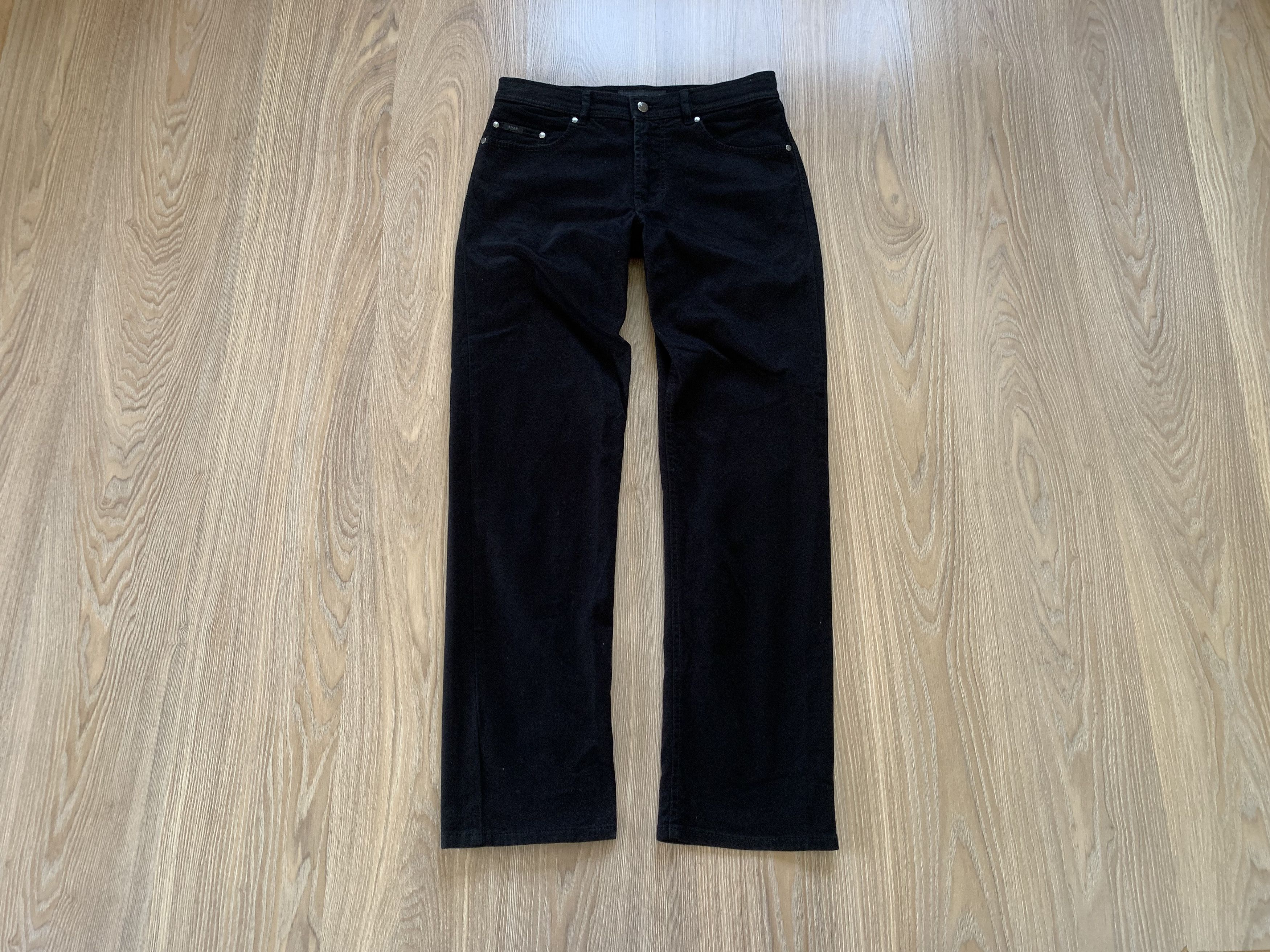 BRAX Brax Perma Black Carlos Men's Black Jeans Size US 32 / EU 48 - 1 Thumbnail