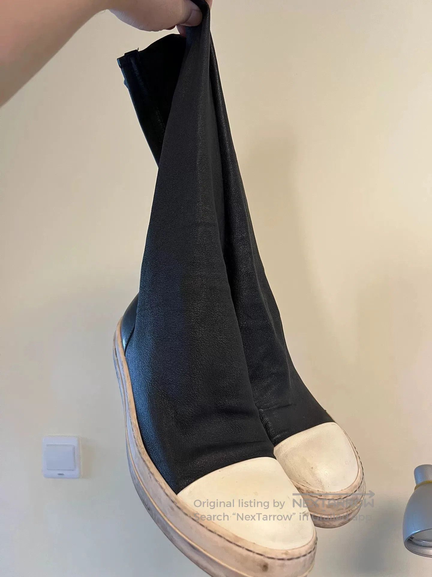 Rick Owens Rick Owens Men's Leather Boots Size 40. Size US 8 / EU 41 - 2 Thumbnail