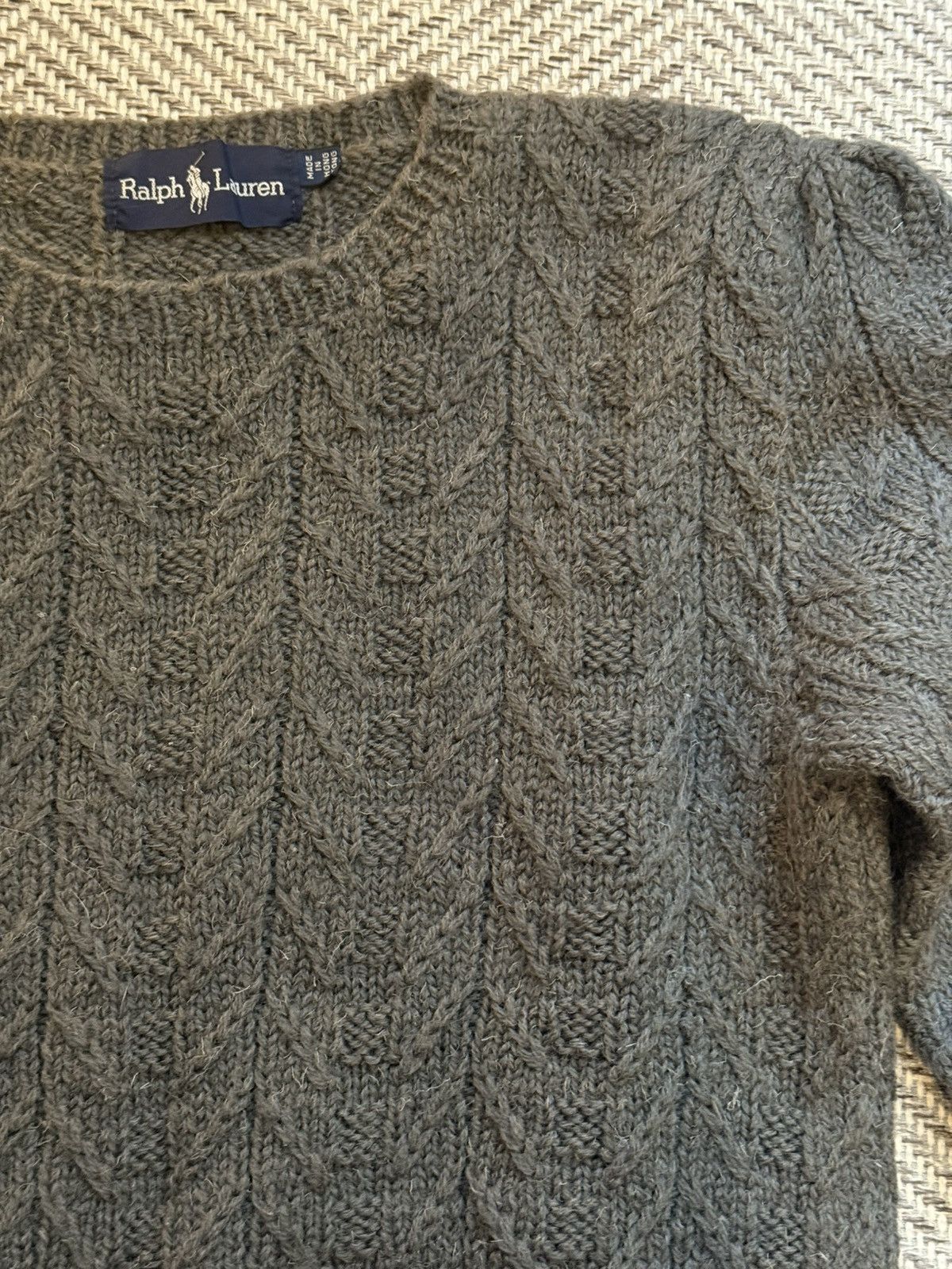 Ralph Lauren Ralph Lauren Textured Wool Knit Sweater Size US M / EU 48-50 / 2 - 3 Thumbnail