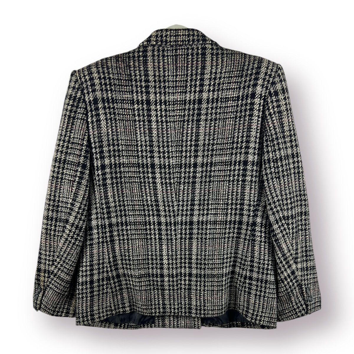 Japanese Brand 🔥 Jane More onward Houndstooth double breasted Coat Size L / US 10 / IT 46 - 10 Thumbnail