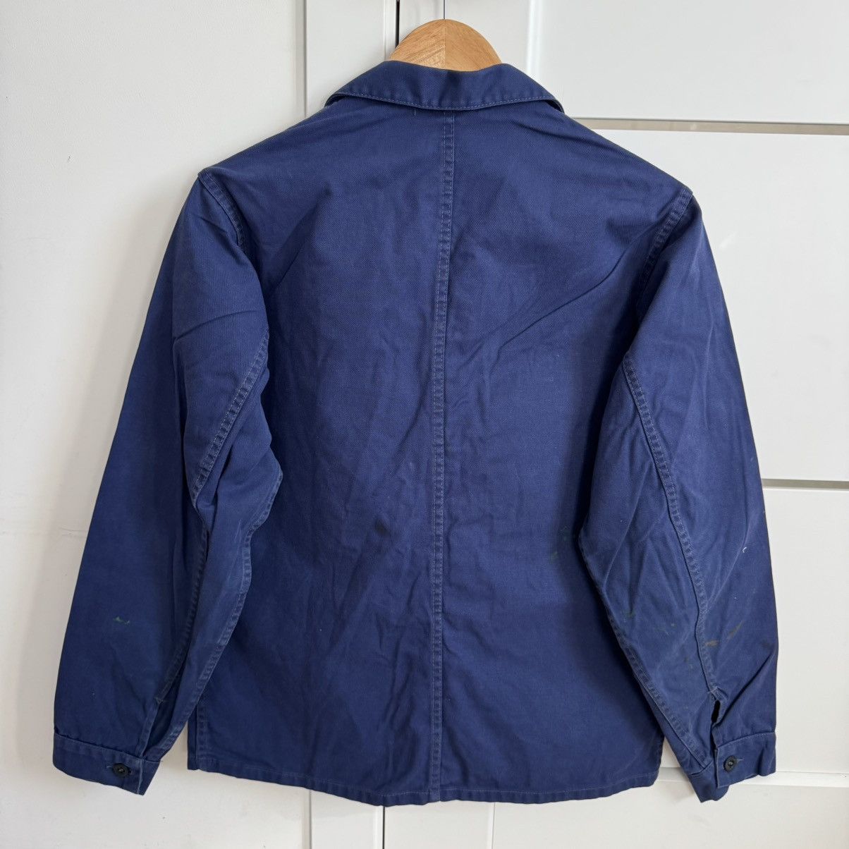 Le Laboureur Vintage stained painter works french very worn jacket Size US S / EU 44-46 / 1 - 11 Thumbnail