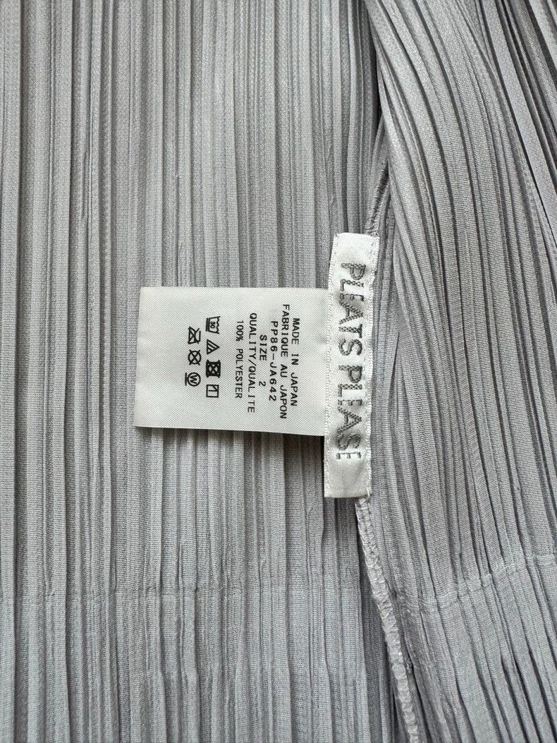 Issey Miyake issey miyake size:2 A long grey cardigan 2506-Nextarrow Size XXS / US 00 / IT 34 - 4 Thumbnail