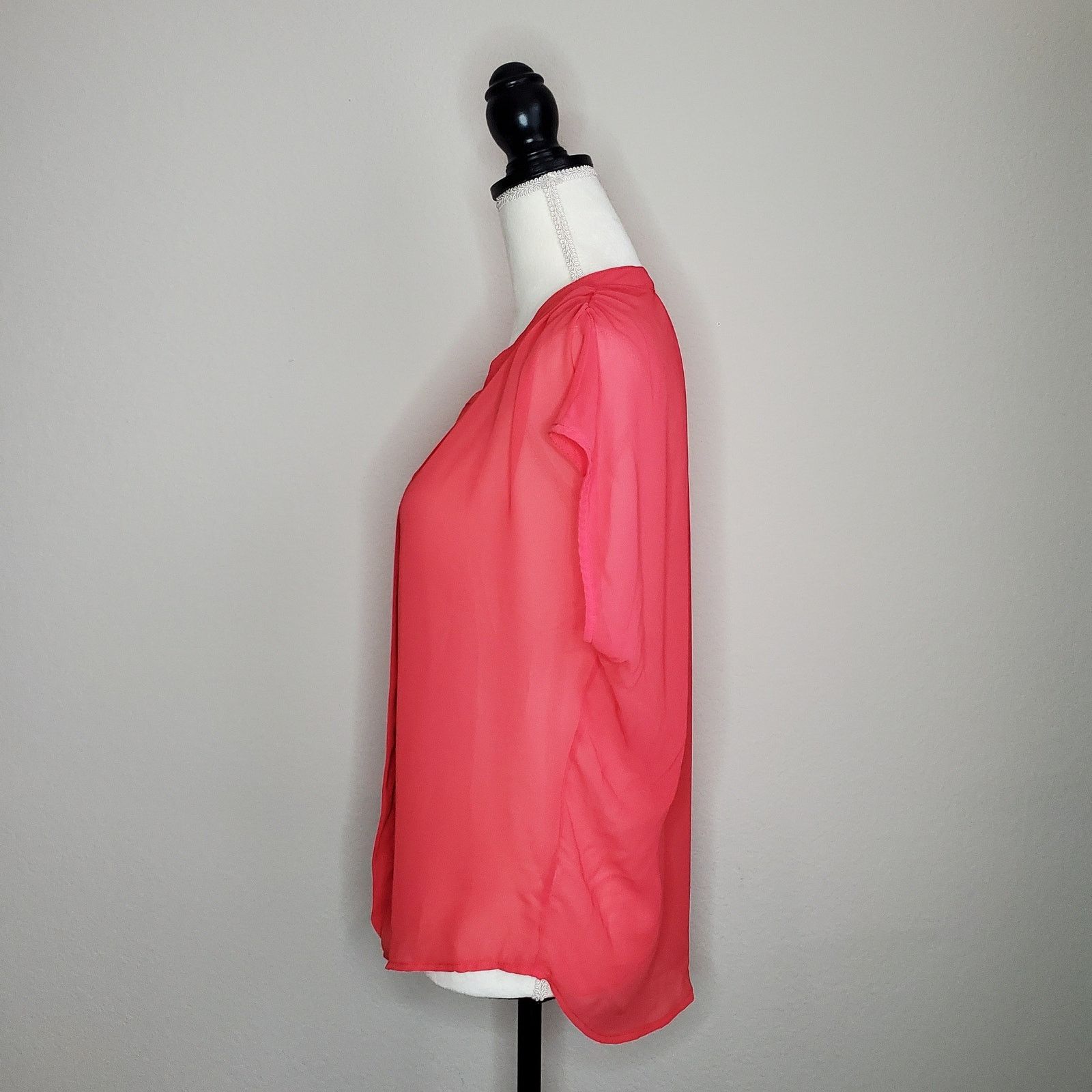 Other Red Haute Sheer Red Top Small Size S / US 4 / IT 40 - 4 Thumbnail