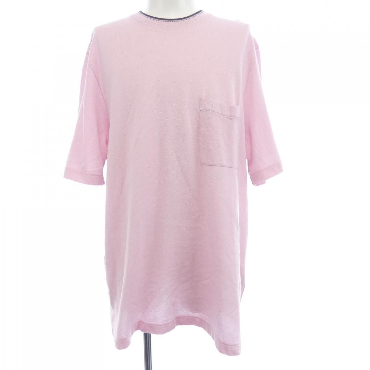 Hermes Hermes Hermes T-shirt Cotton T-shirt M Cotton T-Shirts DUTY FREE for USA Size ONE SIZE - 1 Thumbnail