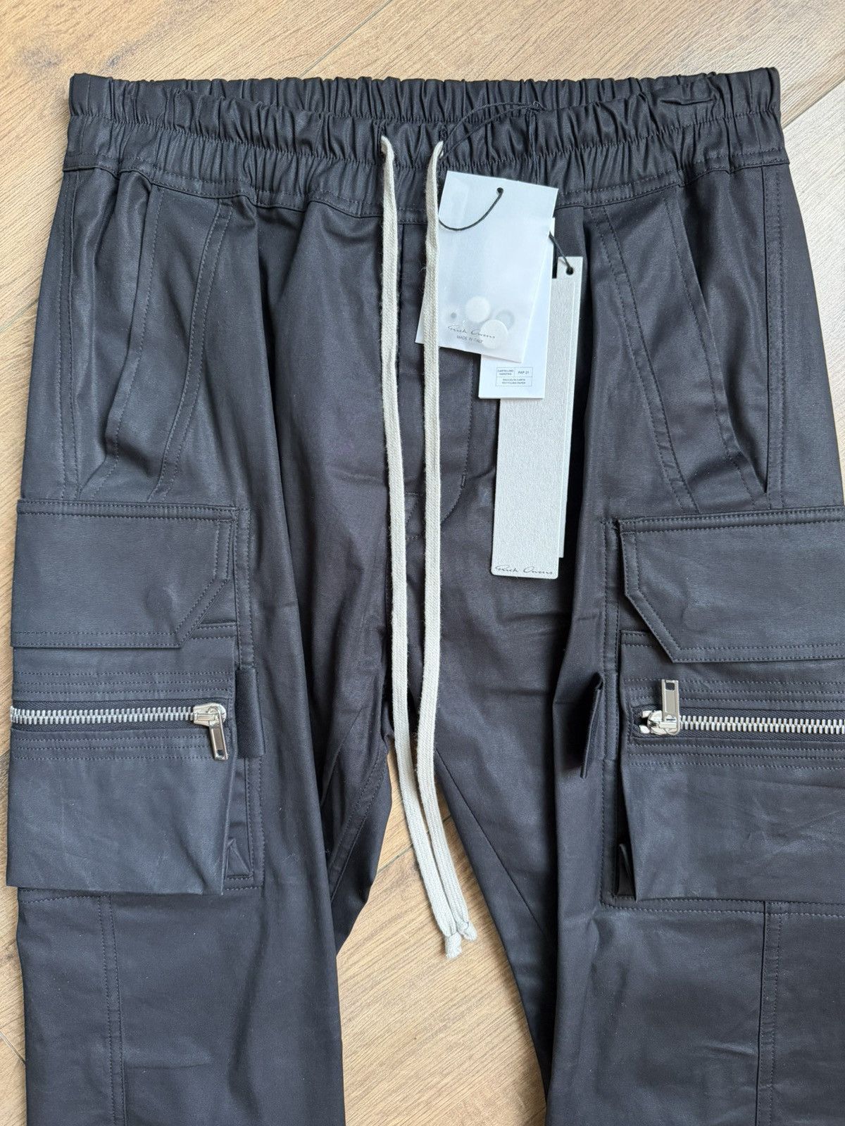 Rick Owens RICK OWENS MASTODON CARGO PANTS RRP$950 Size US 32 / EU 48 - 3 Thumbnail