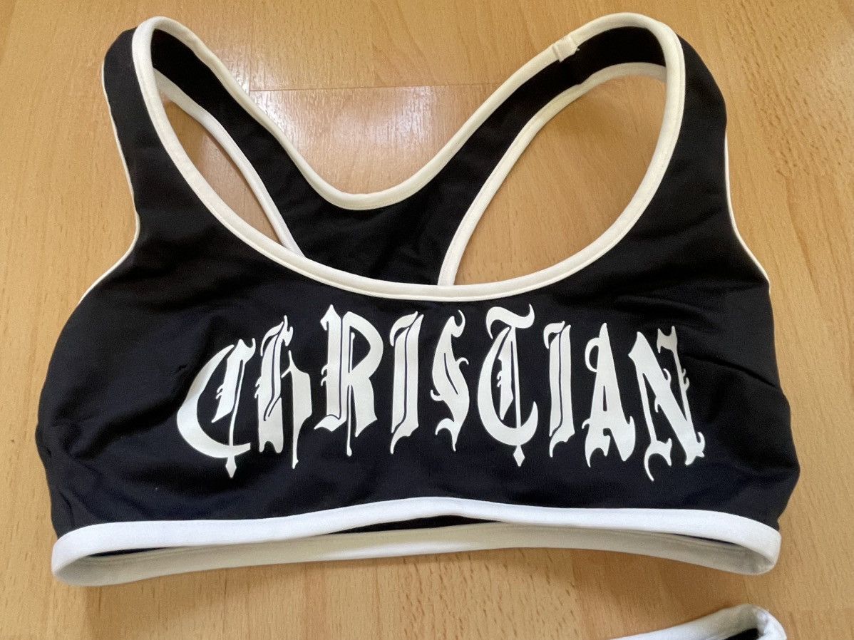 Dior CHRISTIAN DIOR SWIMSUIT GOTHIC 2002 summer Size ONE SIZE - 3 Thumbnail