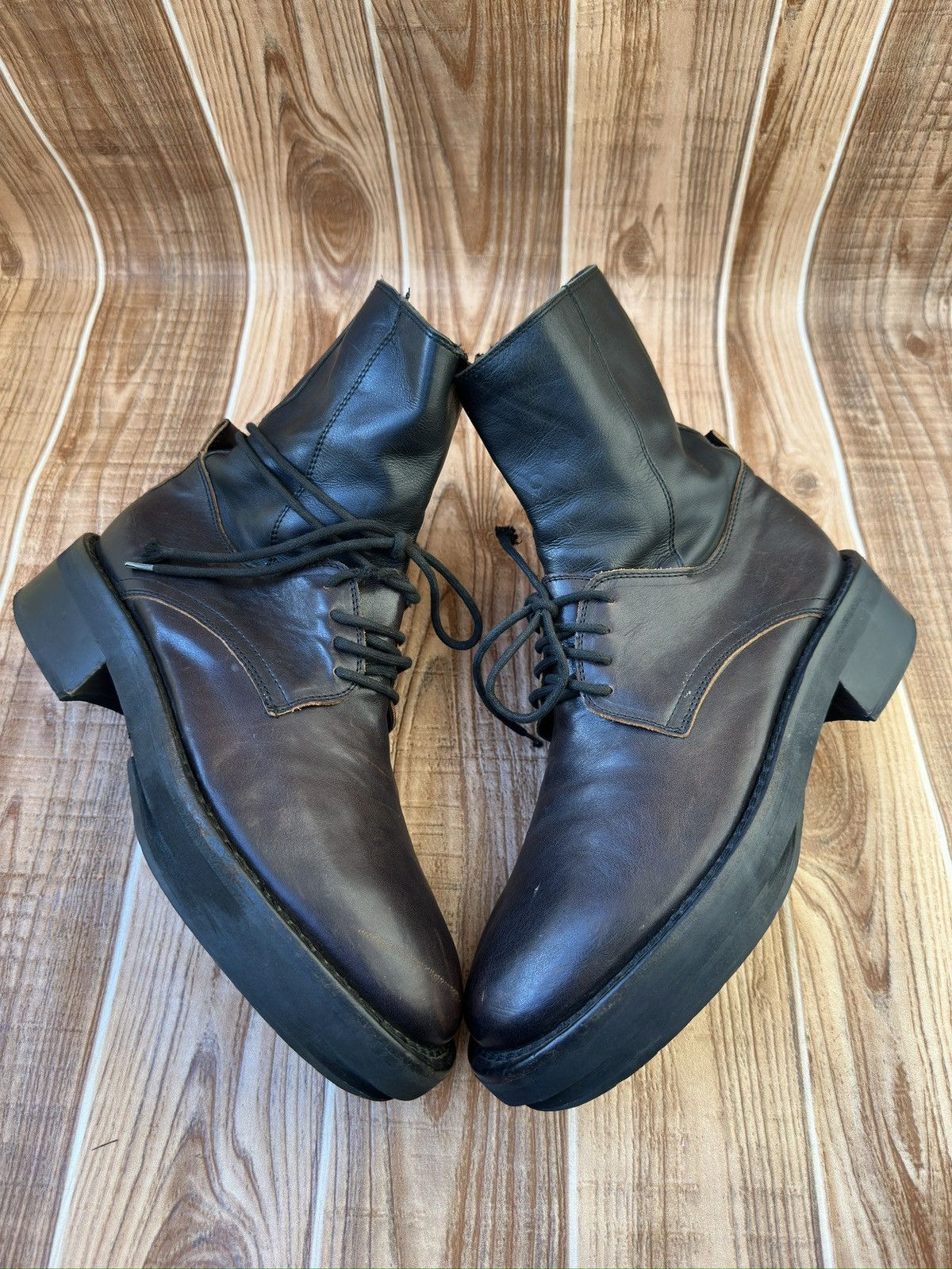 Ann Demeulemeester Ann Demeulemeester Hybrid Derby Boots Size US 8 / EU 41 - 7 Thumbnail