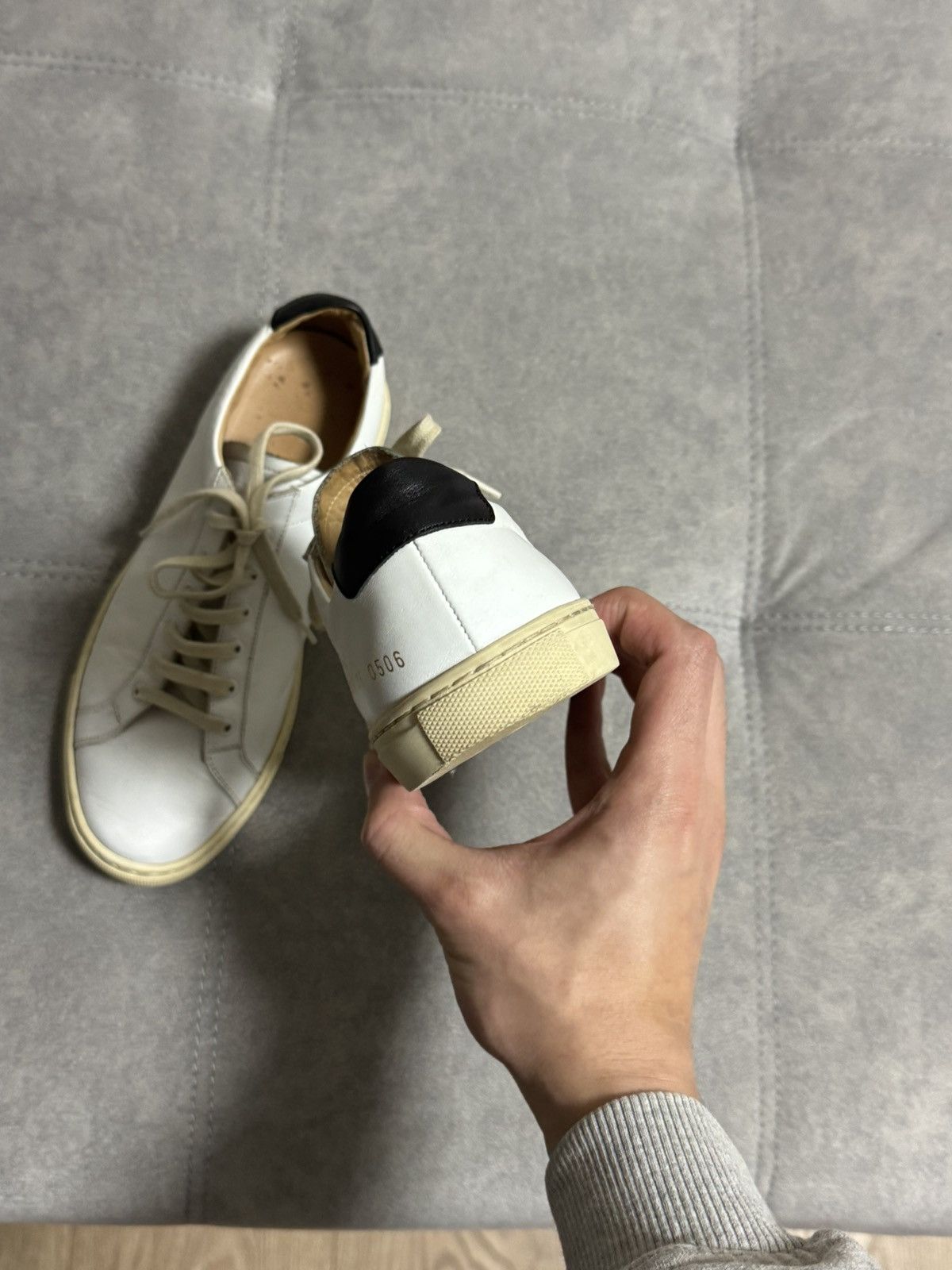 Common Projects Common Projects Retro Classic Size 38 Leather Sneakers Shoes Size US 7 / IT 37 - 8 Thumbnail