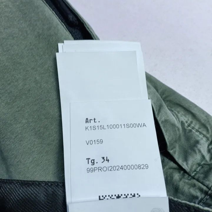 Stone Island Stone Island Green Casual Cargo Shorts for Men -2506 Size US 34 / EU 50 - 2 Thumbnail