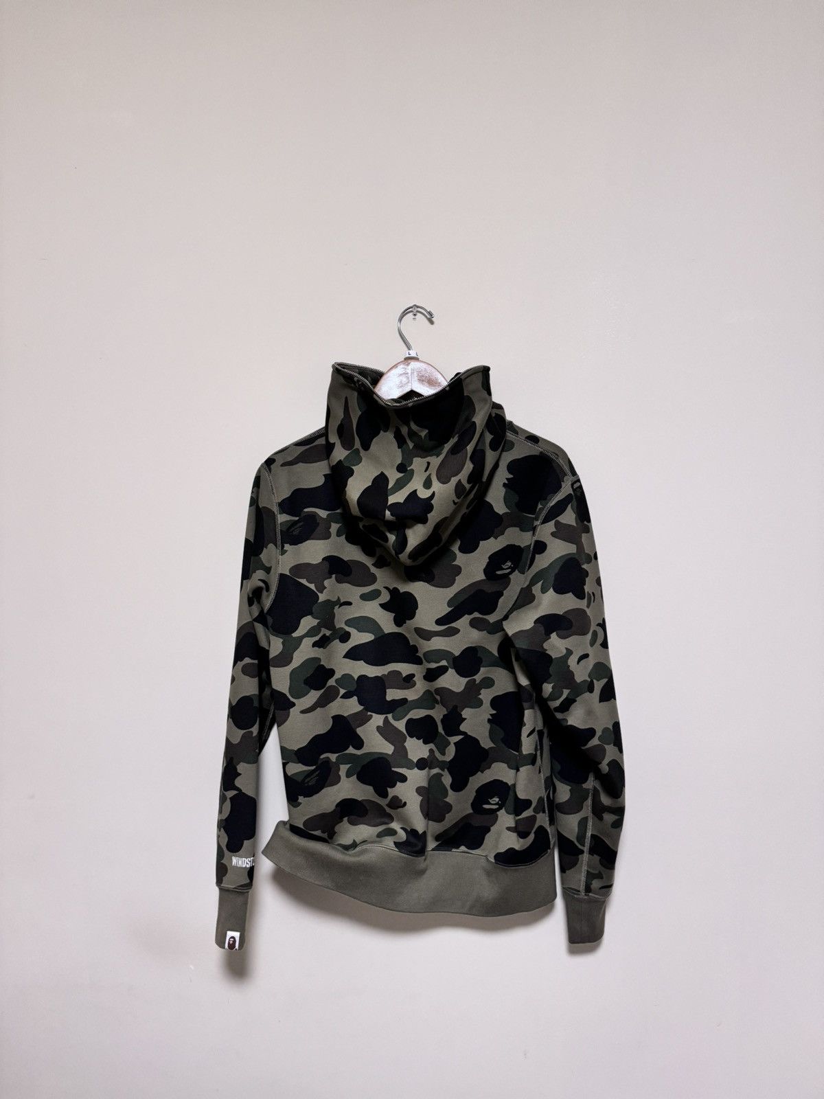 Bape 1st Camo Windstopper Full Zip Hoodie Size US L / EU 52-54 / 3 - 2 Thumbnail
