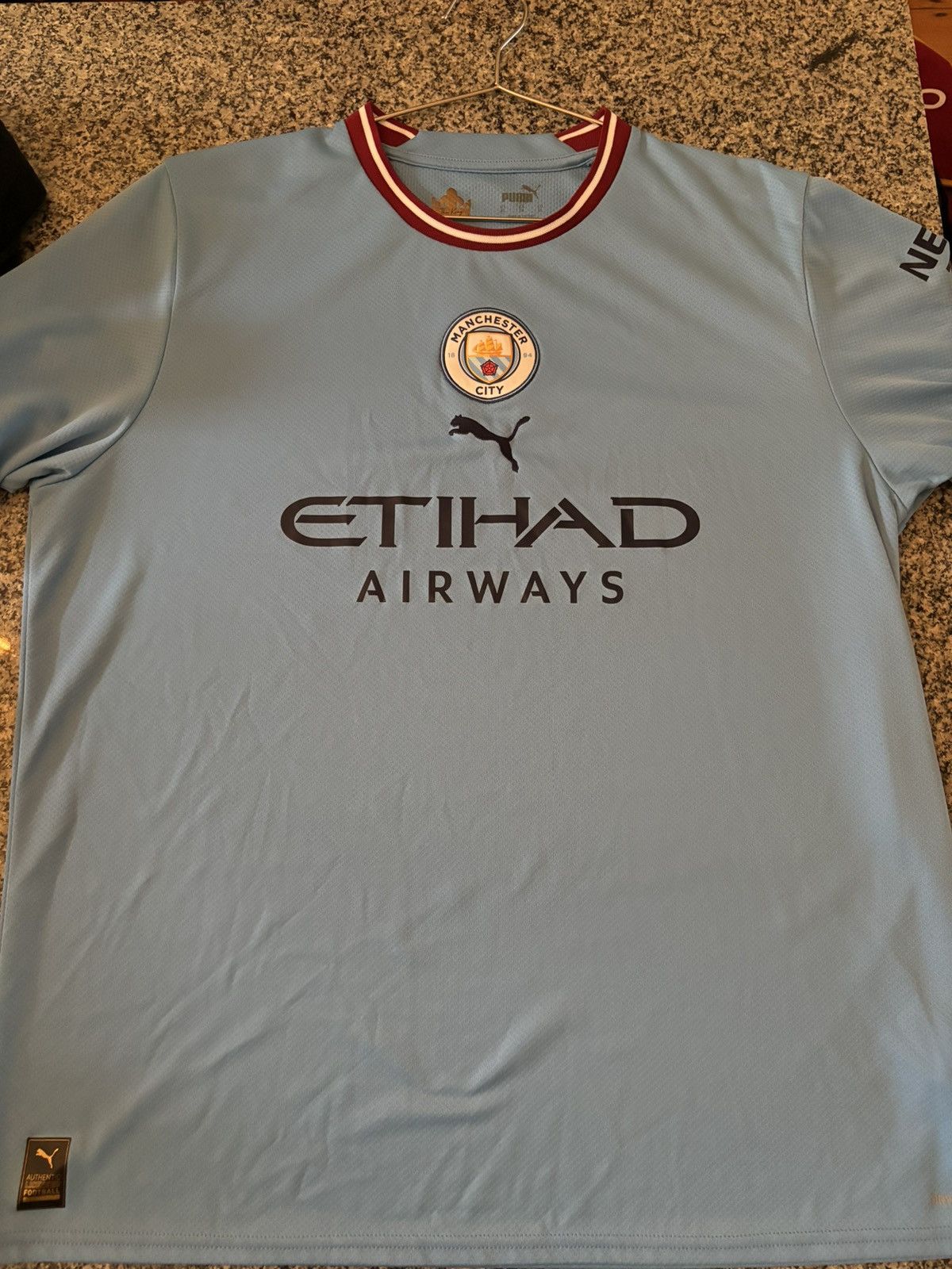 Puma 22/23 Manchester City Home Replica Kit Size US XL / EU 56 / 4 - 6 Thumbnail