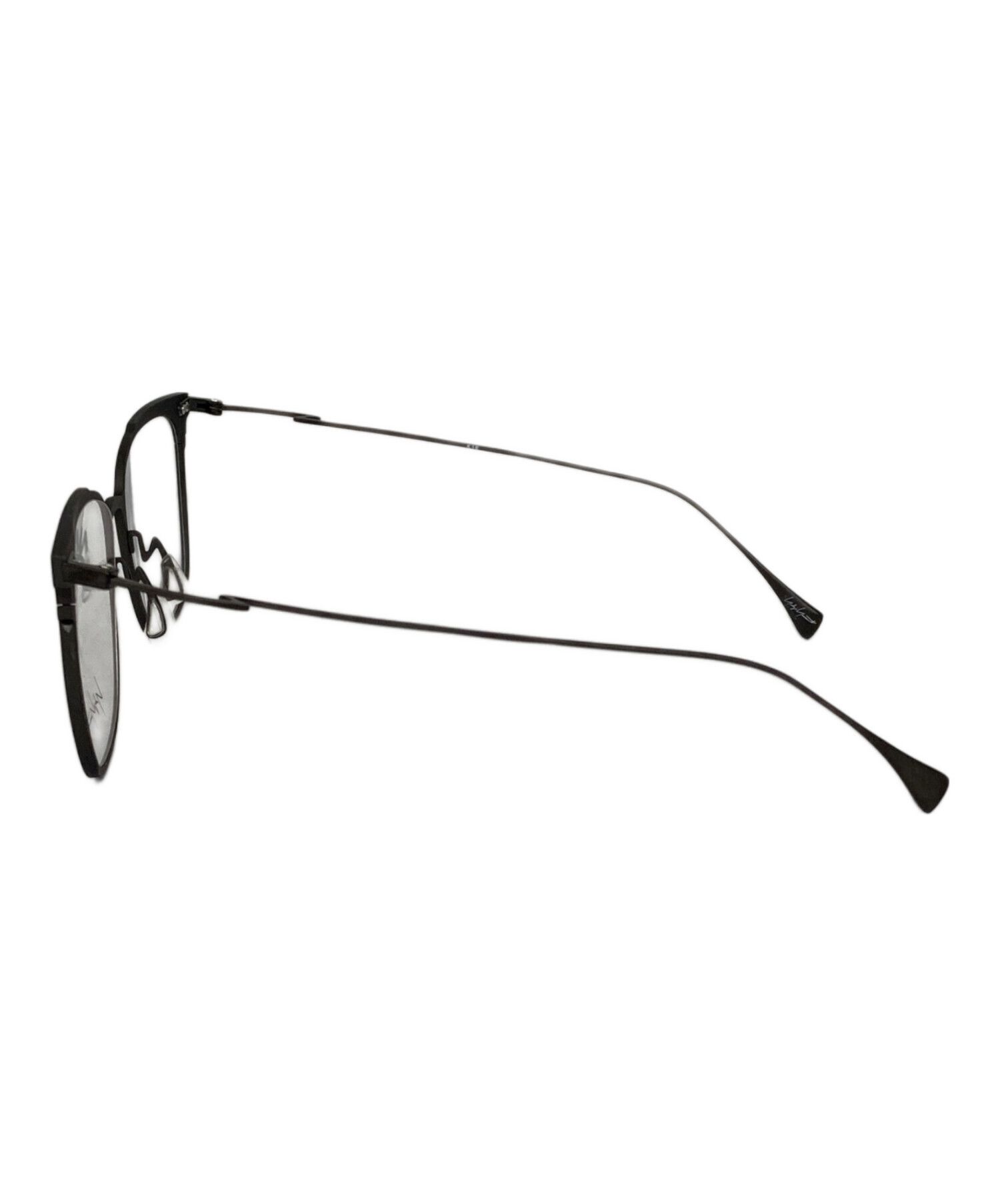 Yohji Yamamoto YOHJI YAMAMOTO YY3026 Glasses Gray 53 口 19 145 Size ONE SIZE - 3 Thumbnail