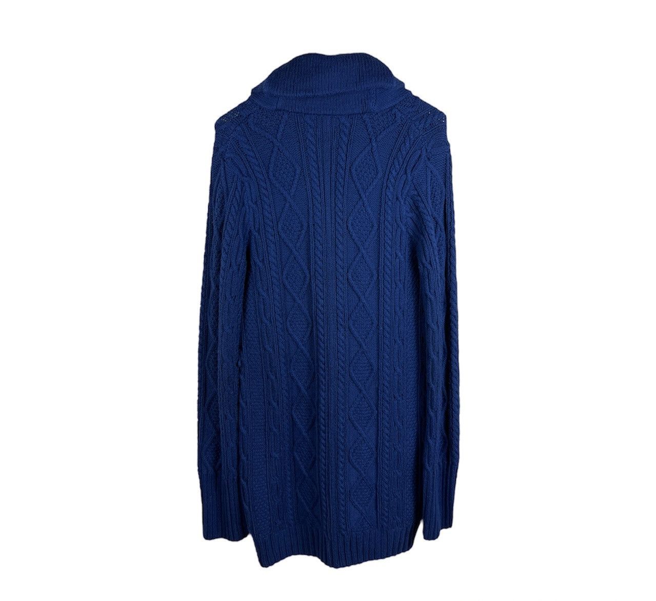 Vintage 90s Ralph Lauren hand knit long cardigan sweater