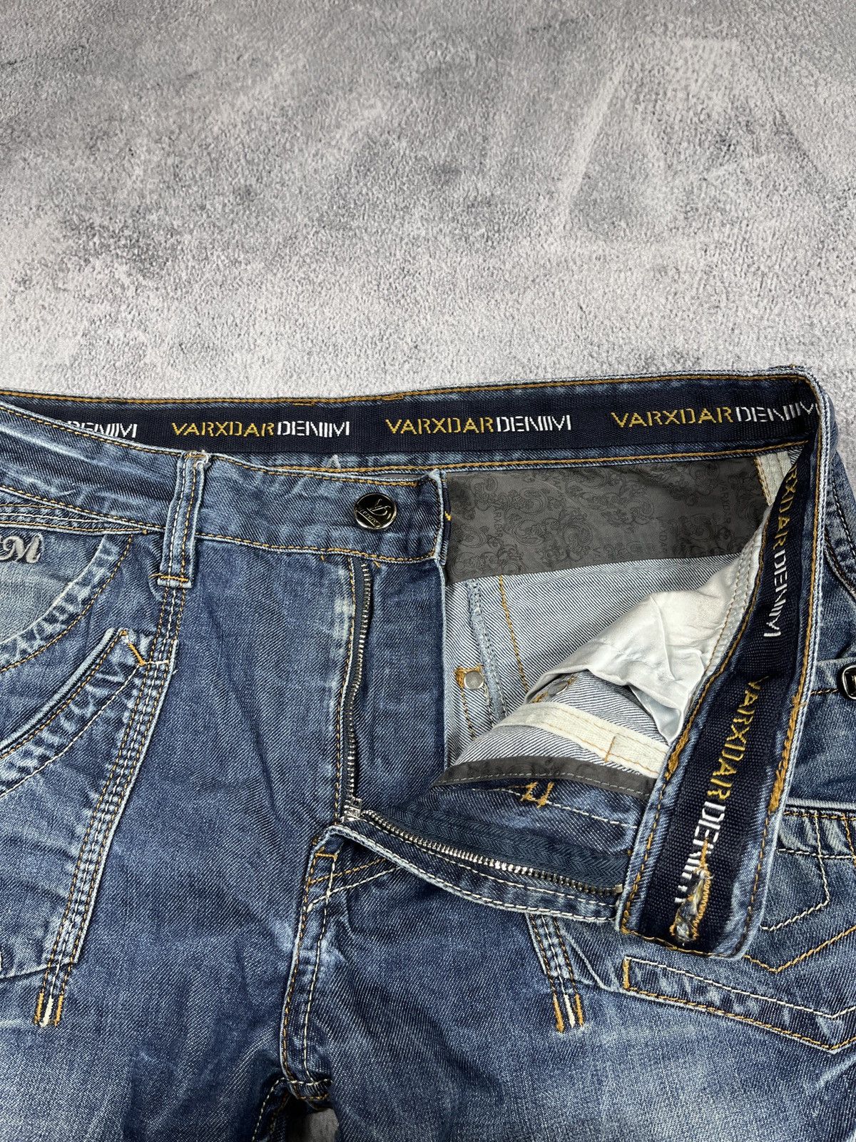 Vintage Vintage Y2K Japanese faded denim jeans streetwear size 34 Size US 34 / EU 50 - 7 Thumbnail