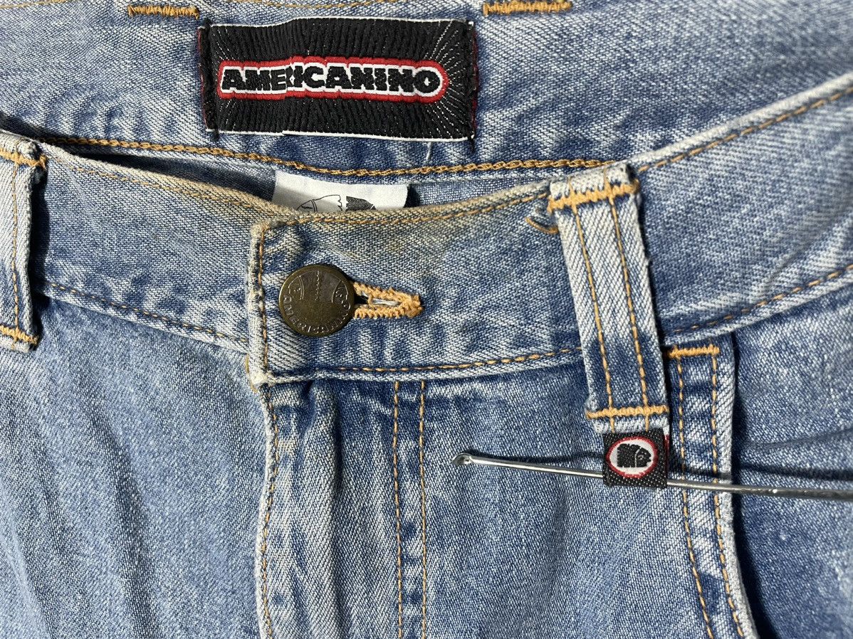 Japanese Brand Vintage Americanino by Edwin Baggy Hip Hop Jeans Size US 33 - 5 Thumbnail