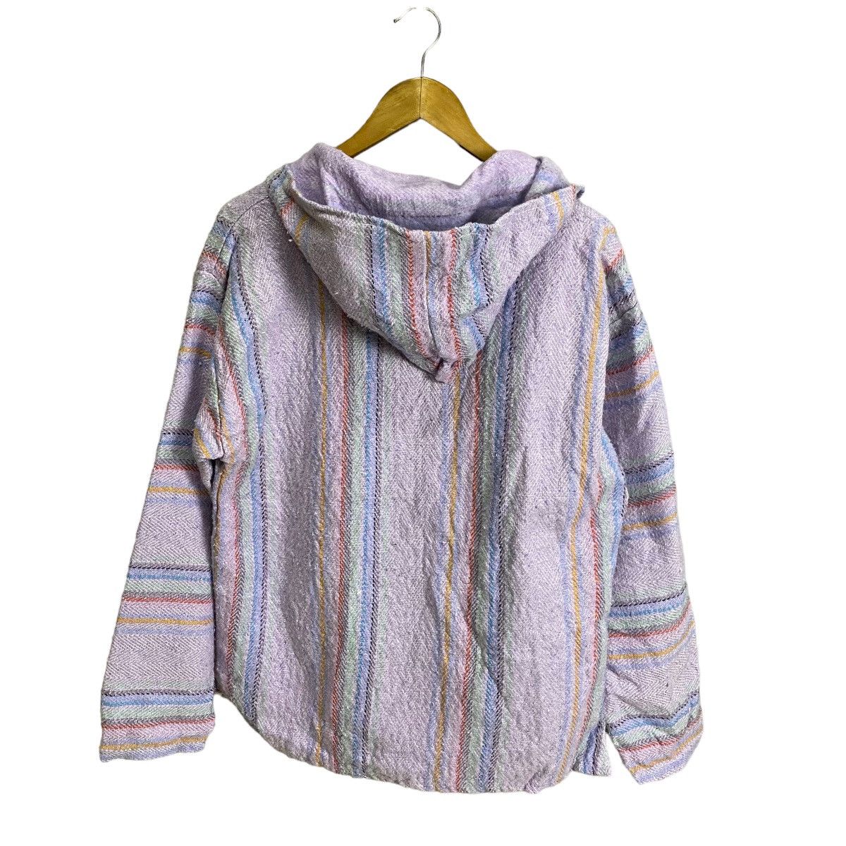Mexicana × Vintage Crema molina Mexican drug rug baja hoodie Size US L / EU 52-54 / 3 - 5 Thumbnail