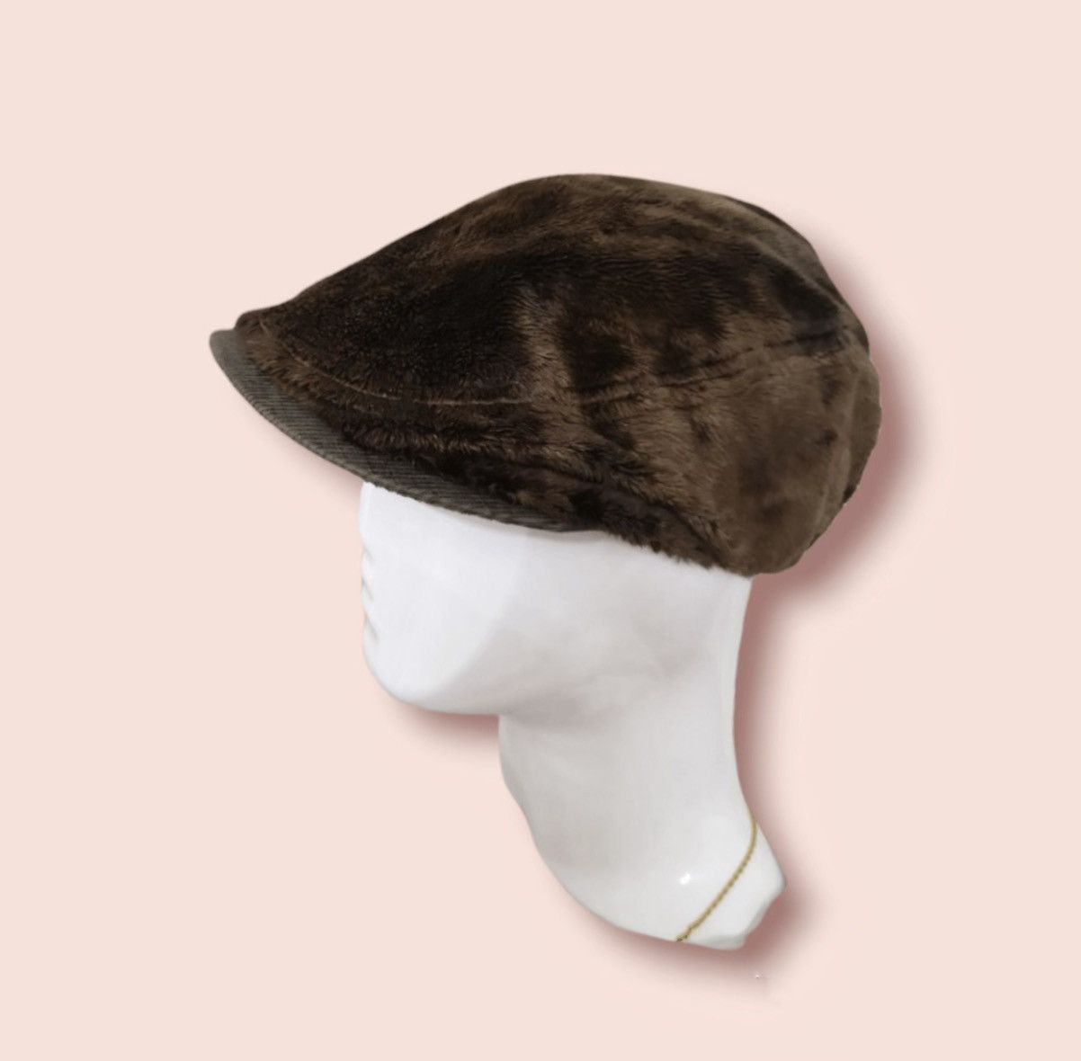 CA4LA × Japanese Brand VINTAGE CA4LA FURRY BARETTA FLAT HAT JAPAN Size ONE SIZE - 12 Thumbnail