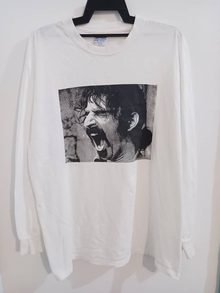 Band Tees × Vintage VINTAGE FRANK ZAPPA POTRAIT 1990S T-SHIRT RARE Size US XL / EU 56 / 4 - 1 Thumbnail