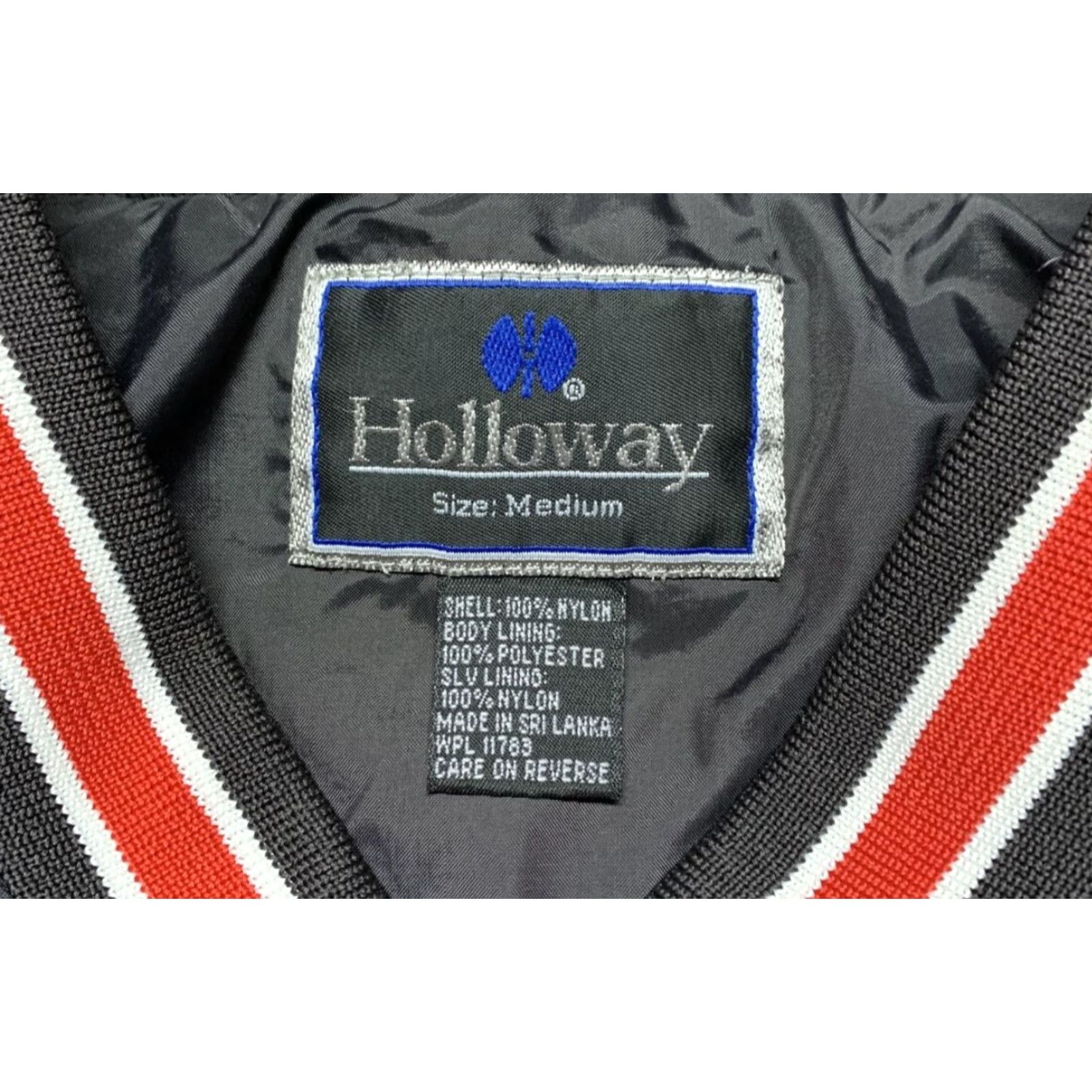 Holloway Holloway Pullover Jacket V-Neck Size Medium Black 2 Pockets Front Logo Jacket/Coat Length Short Mens Size US M / EU 48-50 / 2 - 3 Thumbnail