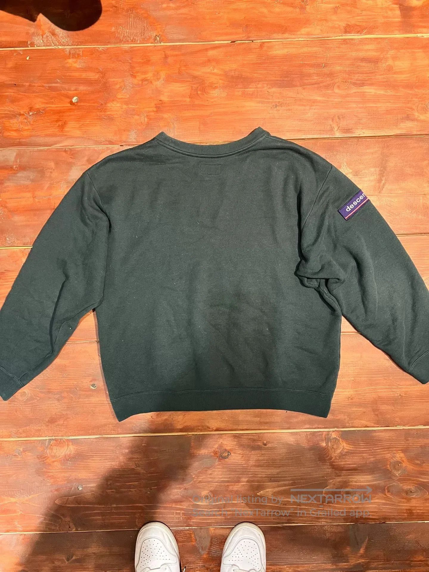 Descendant black DCDT Descendant embroidered sweatshirt. Size US M / EU 48-50 / 2 - 2 Thumbnail