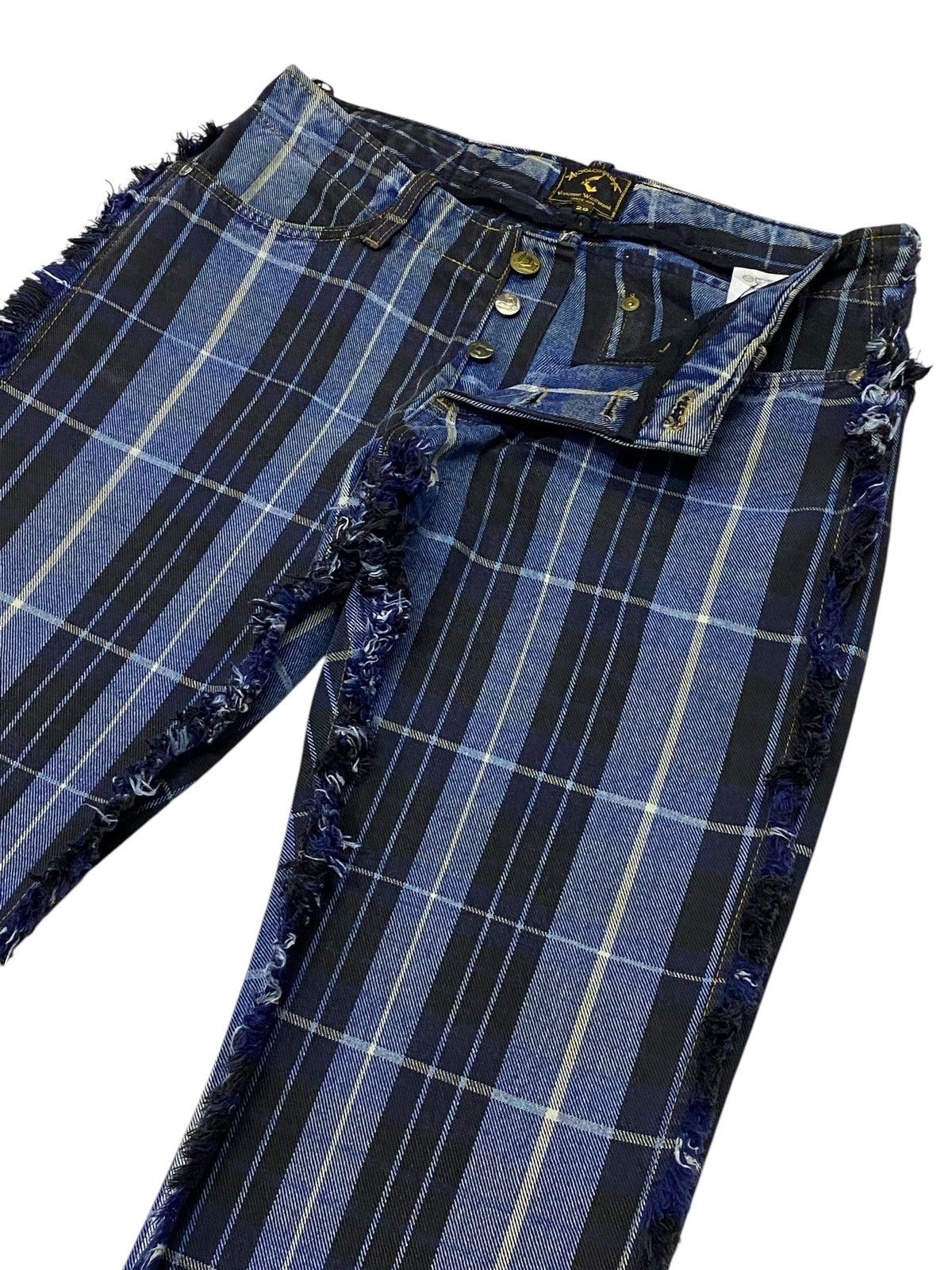Vivienne Westwood 💃Rare🔥Vivienne Westwood Anglomania With Frayed Seams Denim Size 28" / US 6 / IT 42 - 4 Thumbnail