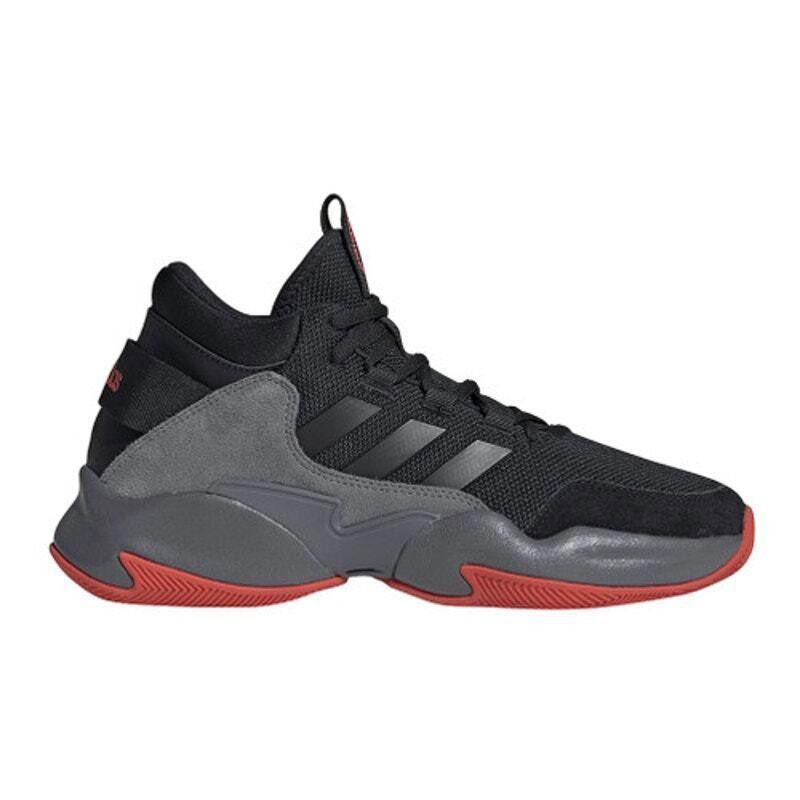 Adidas Adidas Streetcheck Basketball High Tops Black Red Size 7 Size US 7 / EU 40 - 1 Thumbnail