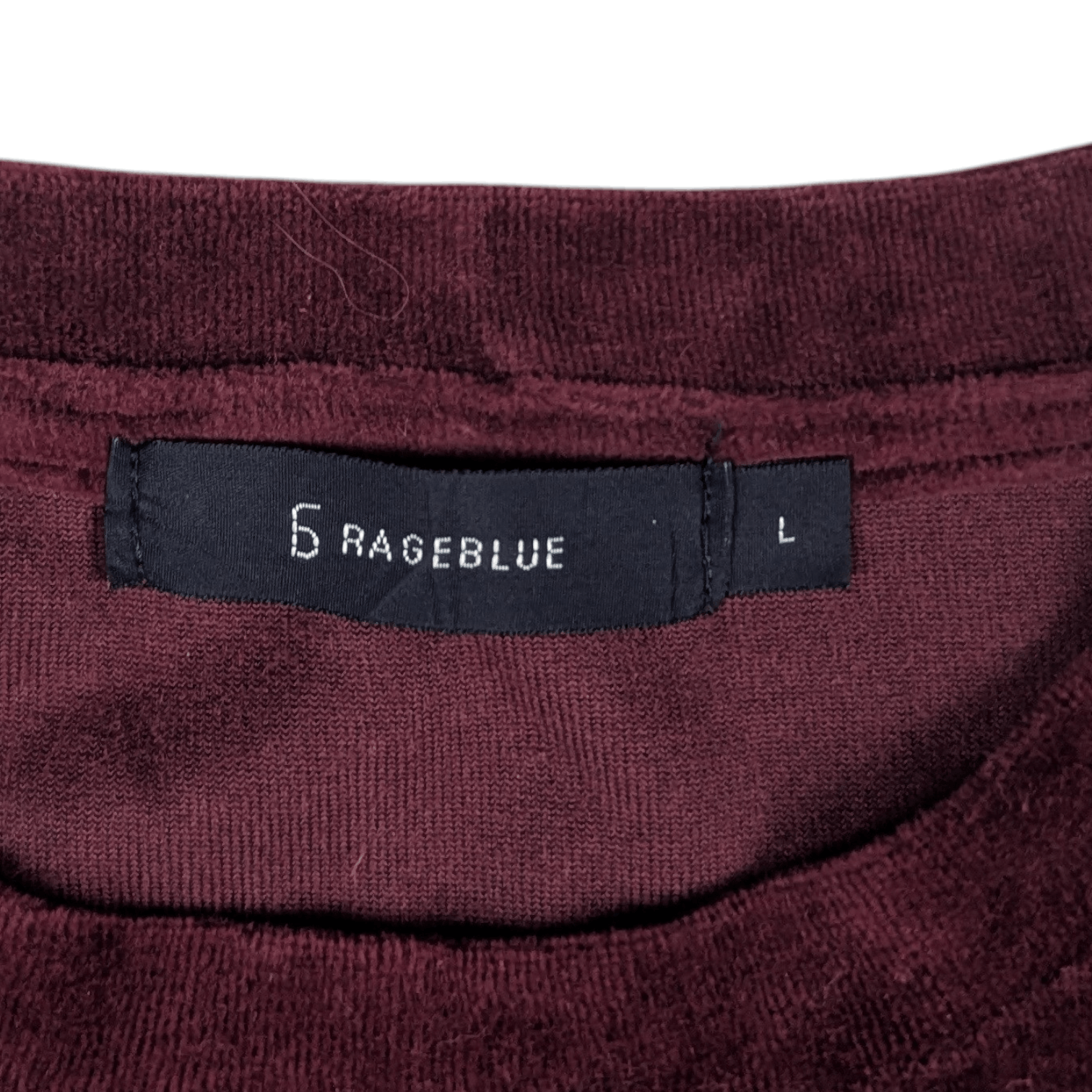Japanese Brand RAGEBLUE Small Pocket Fleece Velvet Jumper Sweatshirt Size US L / EU 52-54 / 3 - 9 Thumbnail