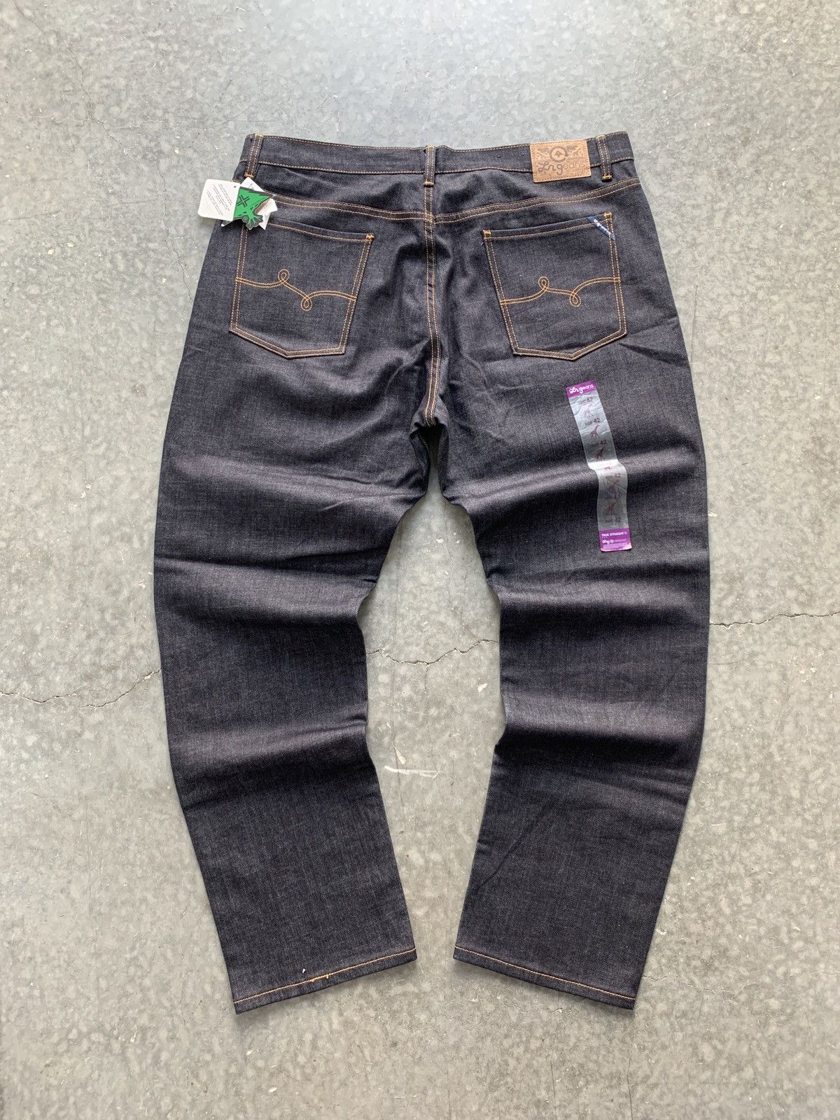 JNCO × LRG × Vintage BNWT Vintage Y2K LRG Denim Jeans Size US XXL / EU 58 / 5 - 1 Thumbnail
