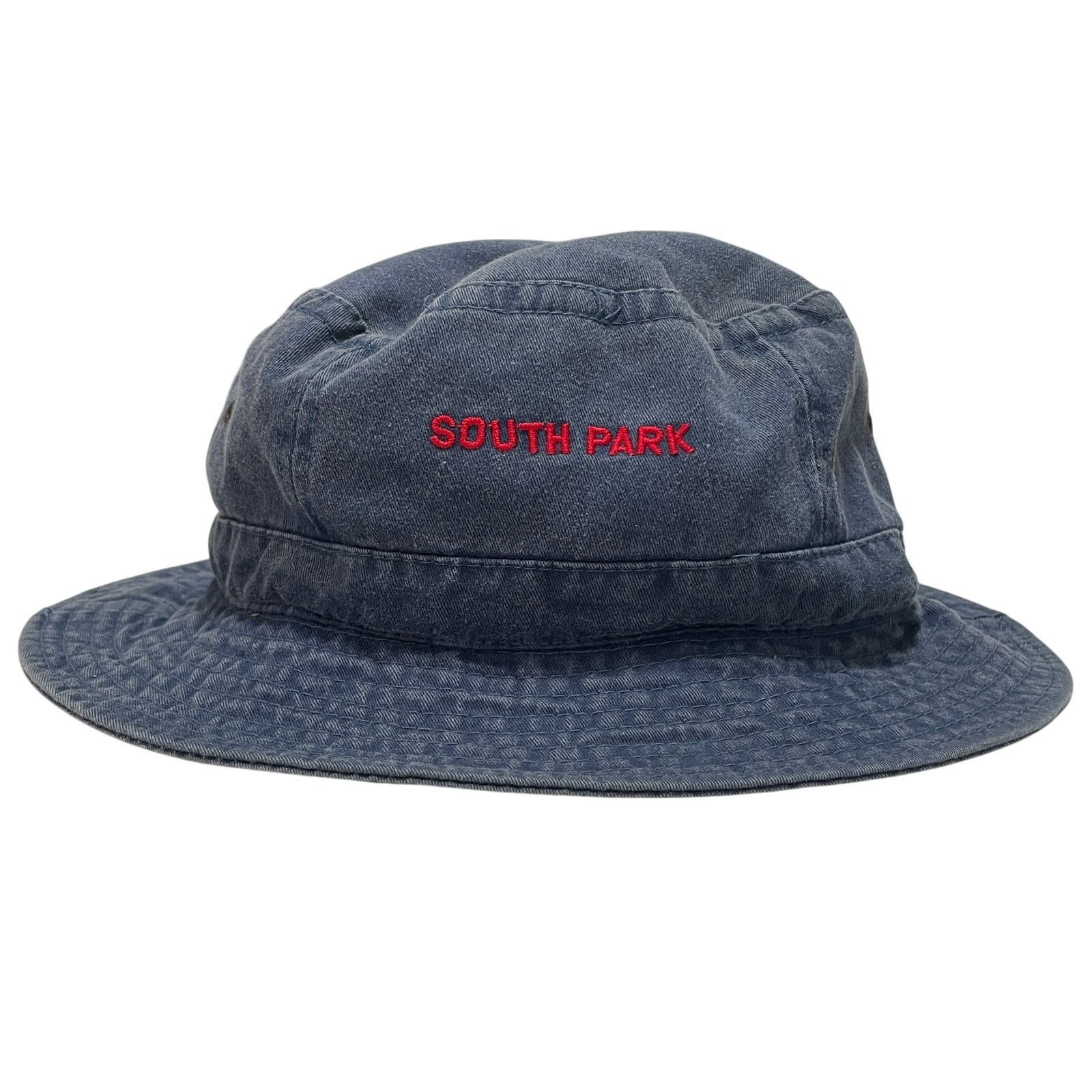 Vintage VTG 90s 1998 South Park Comedy Central Kenny Blue Bucket Hat Size ONE SIZE - 2 Thumbnail