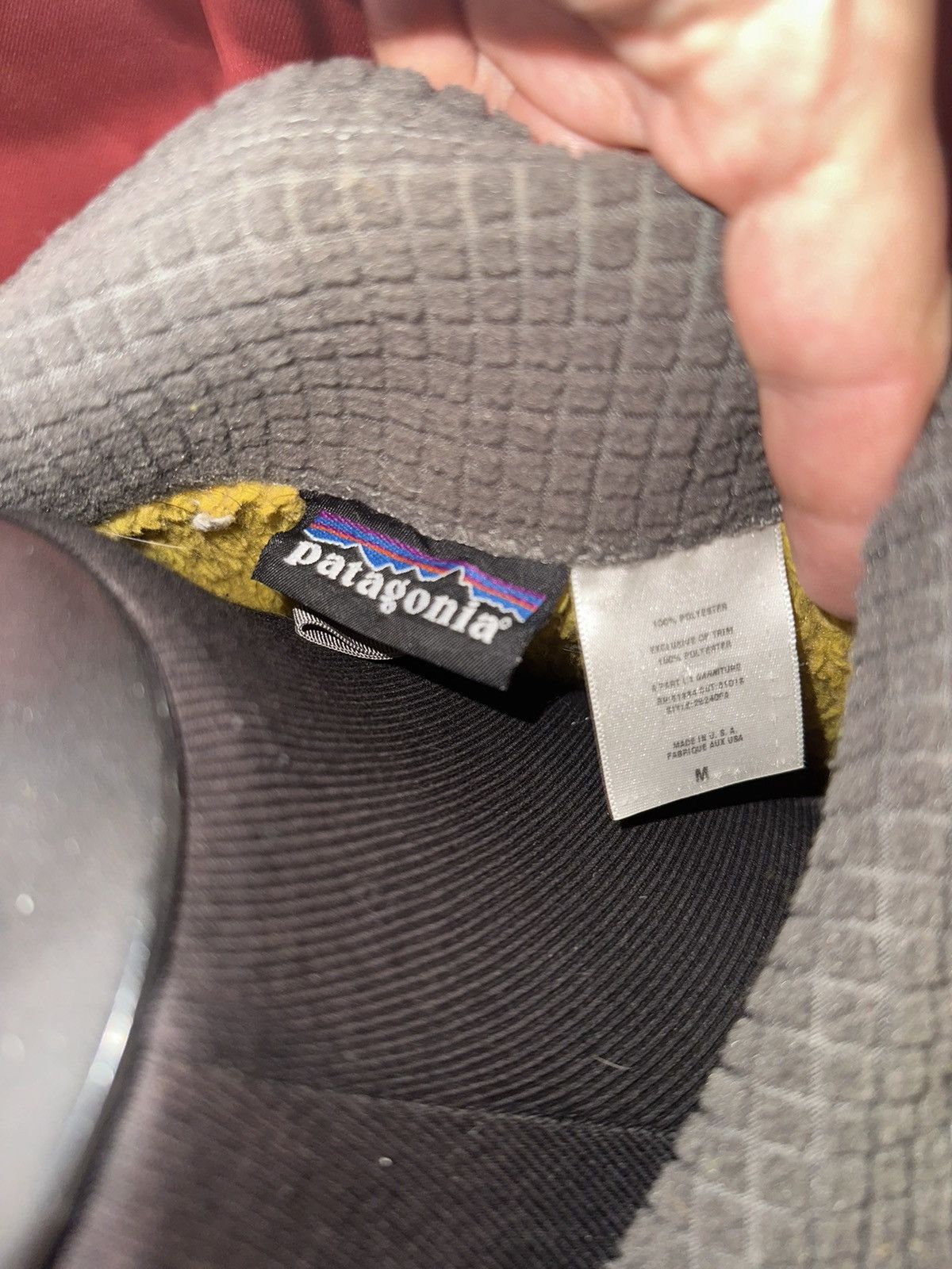 Patagonia Vintage Patagonia Tequila Gold Fleece Pile Outerwear Grail Size US M / EU 48-50 / 2 - 6 Thumbnail