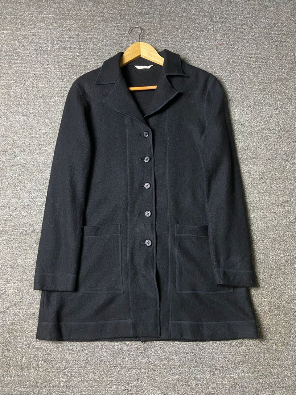 Japanese Brand Styria Brand Pure Woolmark Buttoned Jacket (174) Size US XS / EU 42 / 0 - 1 Thumbnail