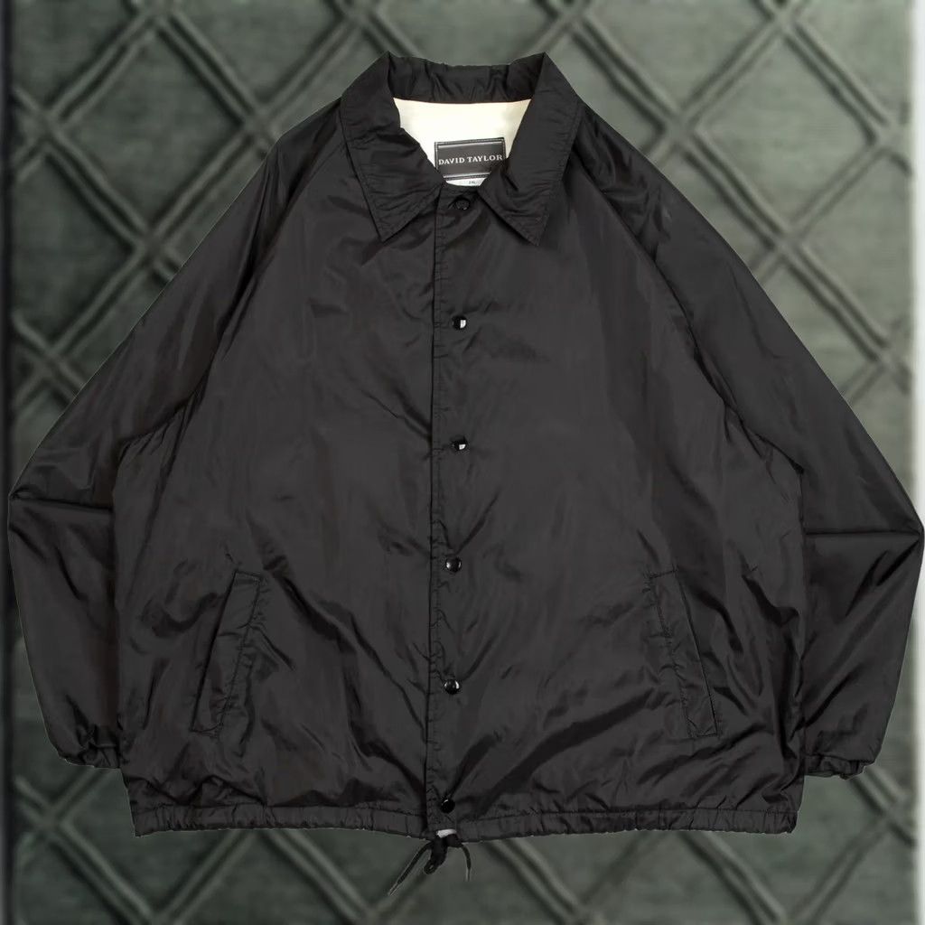 Coach VINTAGE Coach Jacket XX-Large Men's 1990s Black Size US XXL / EU 58 / 5 - 1 Thumbnail